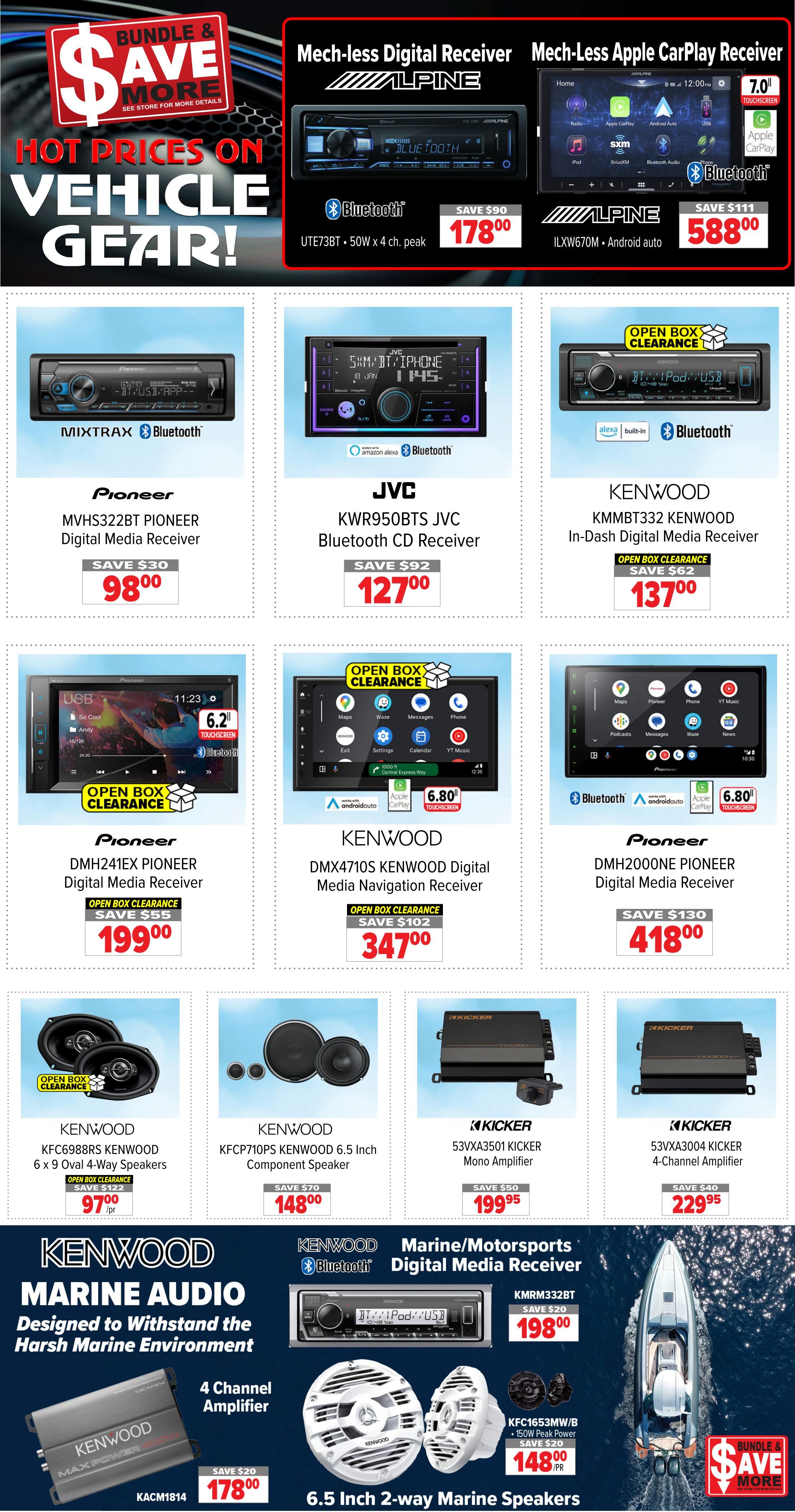 2001 Audio Video Flyer August 7 to 13