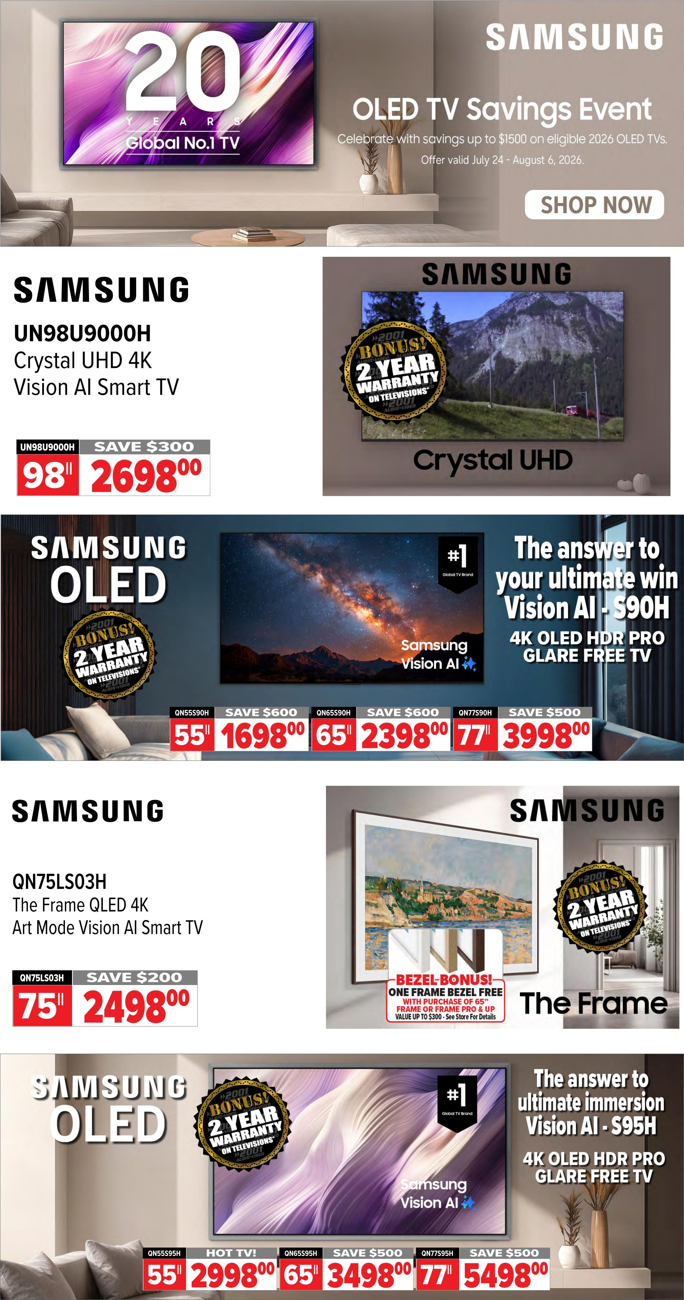 2001 Audio Video Flyer August 7 to 13
