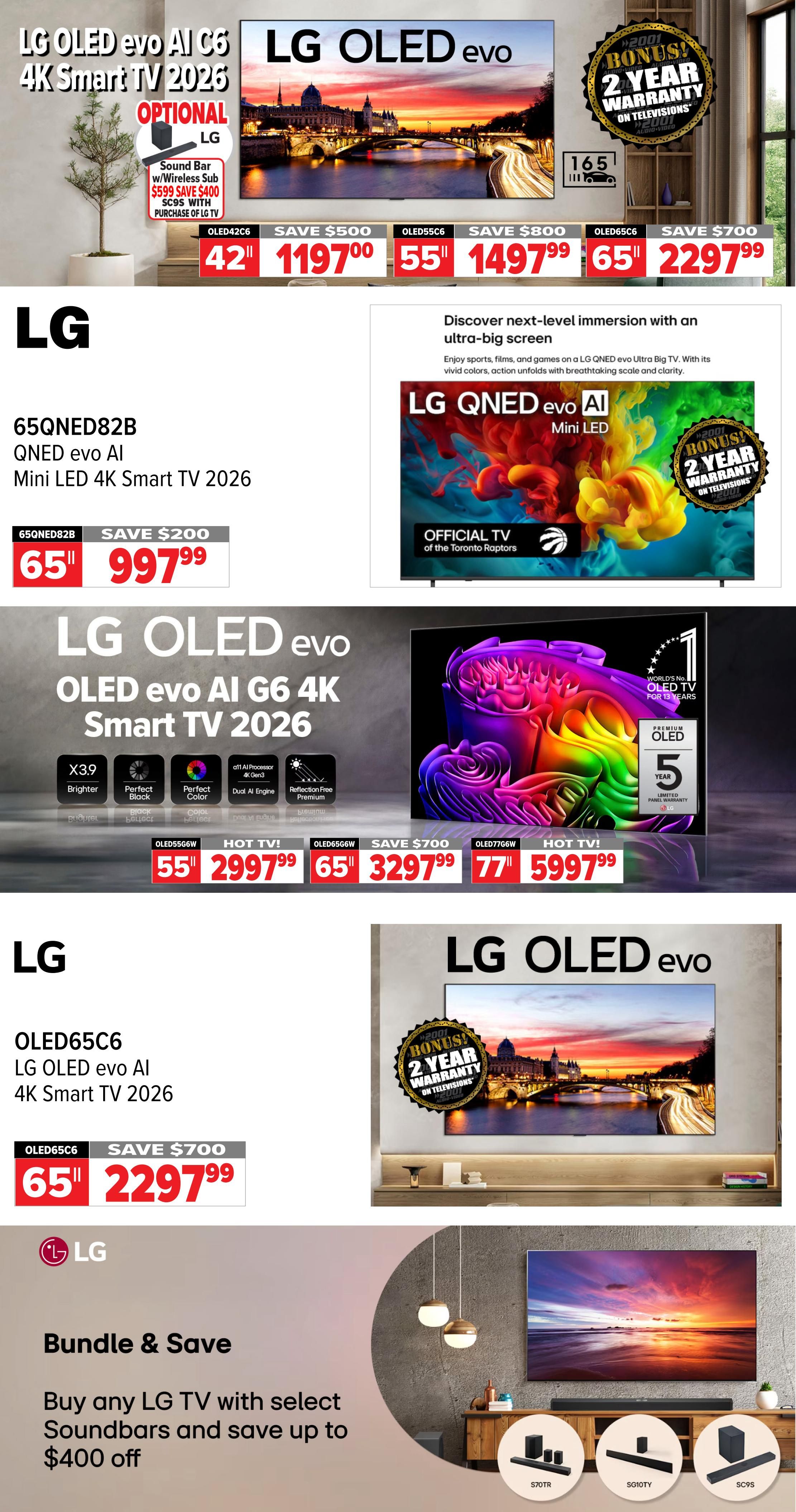 2001 Audio Video Flyer August 7 to 13