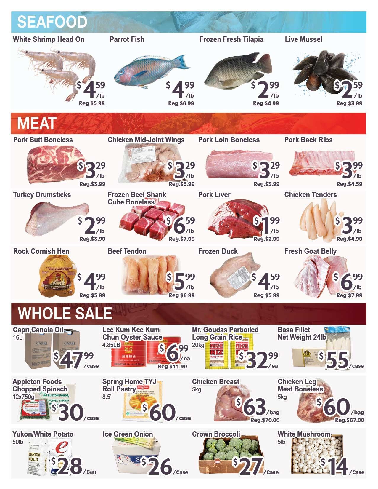 Blue Sky Supermarket (Pickering) Flyer August 7 to 13