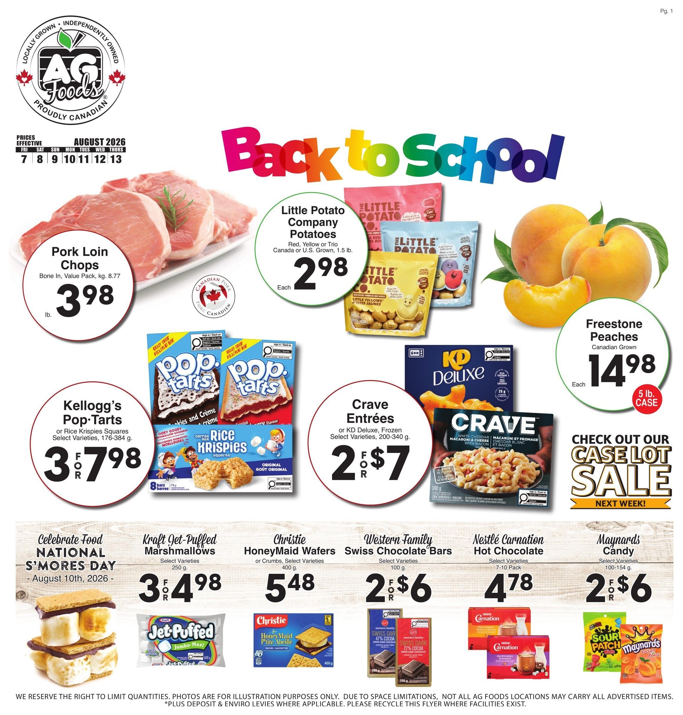 AG Foods Flyer August 7 to 13