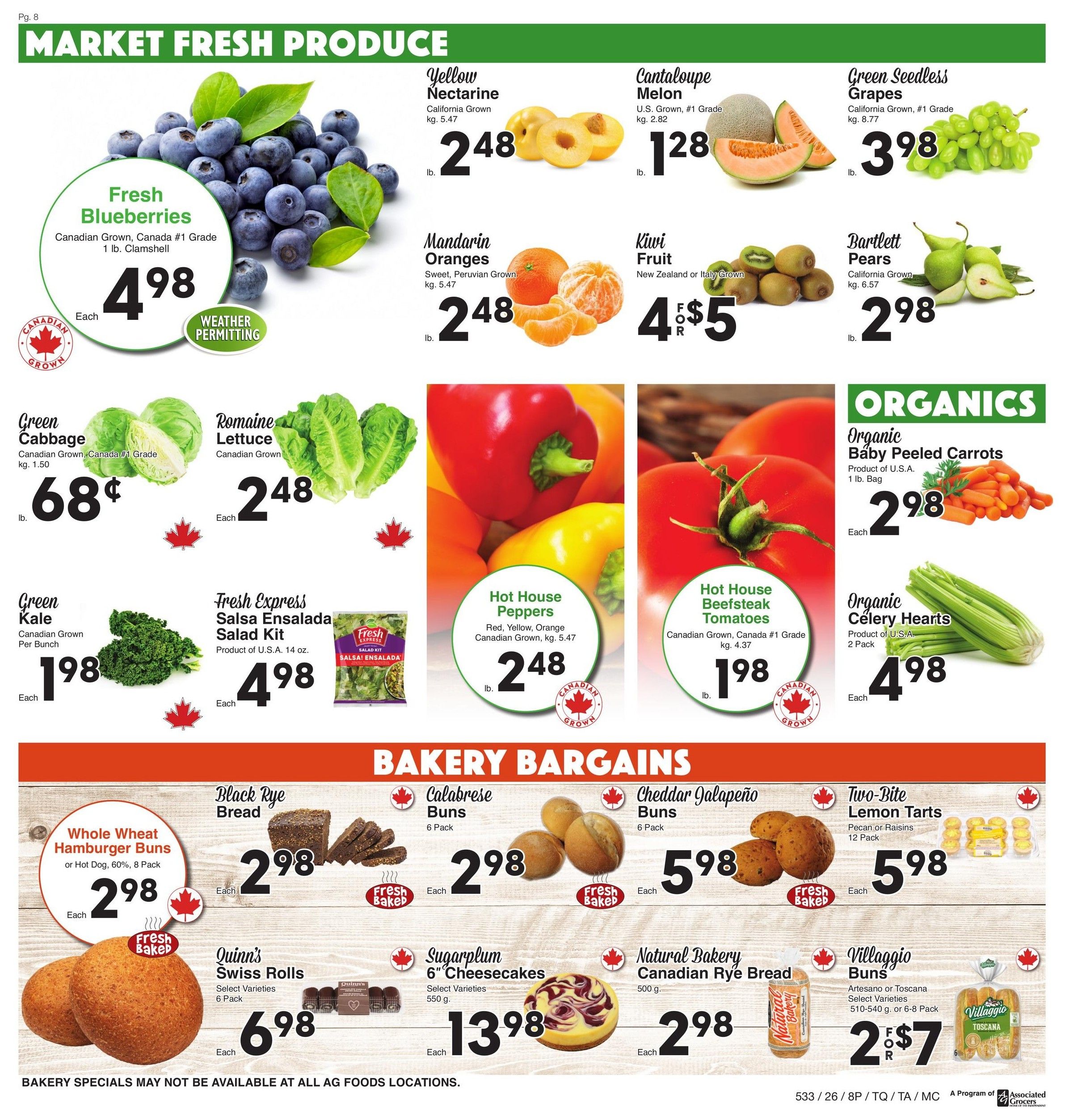 AG Foods Flyer August 7 to 13