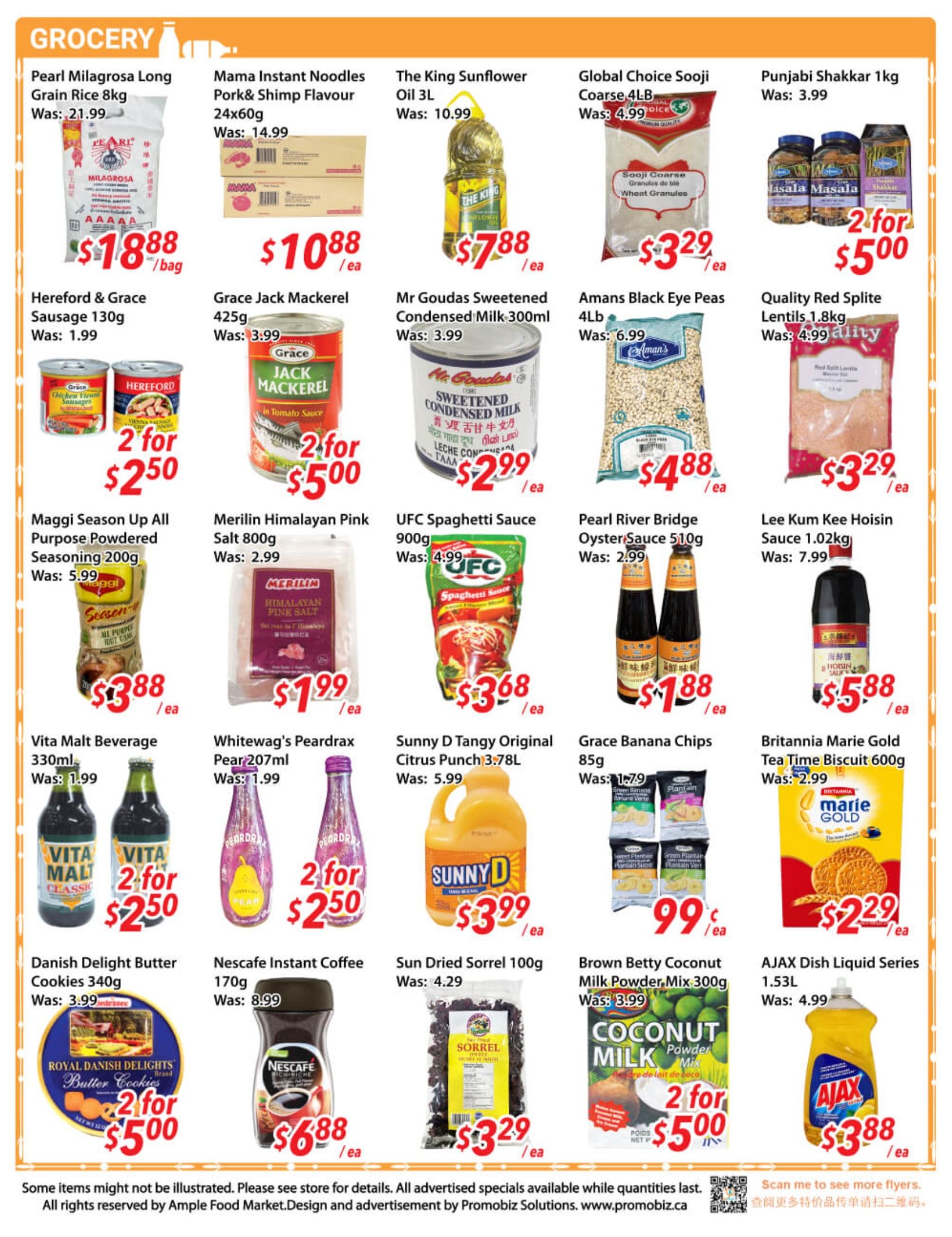 Ample Food Market (Brampton) Flyer August 7 to 13
