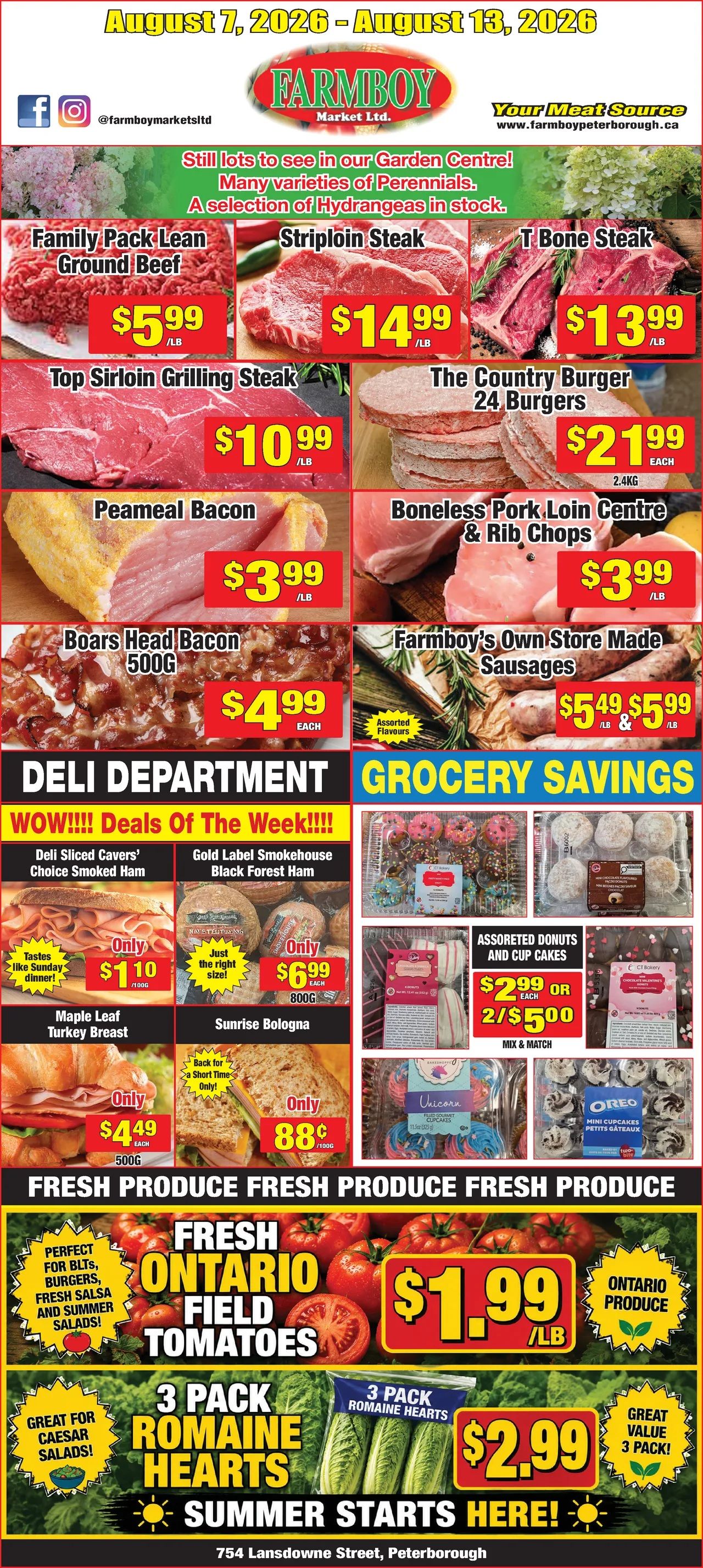 Farmboy Peterborough Flyer August 7 to 13