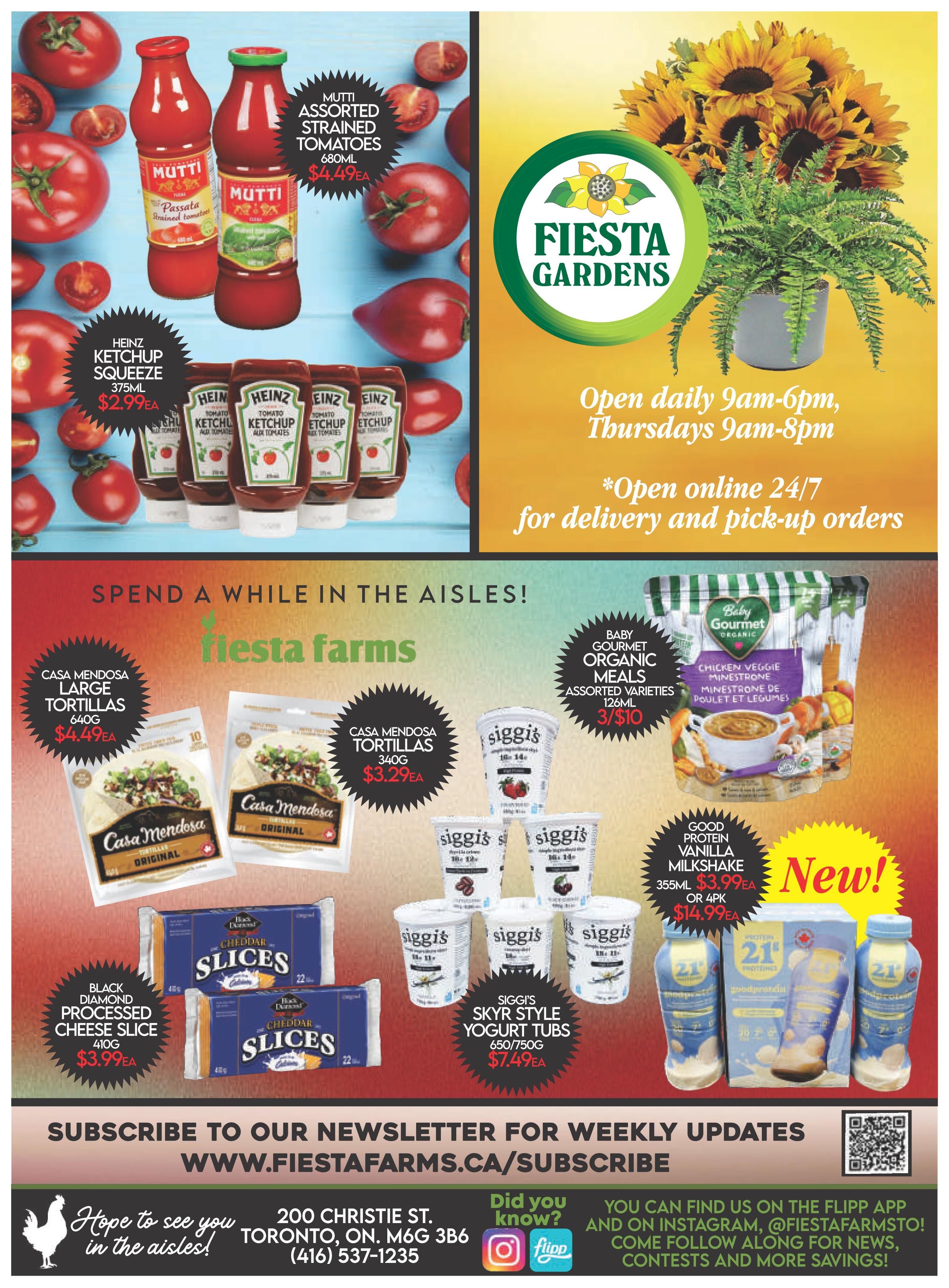 Fiesta Farms Flyer August 7 to 13