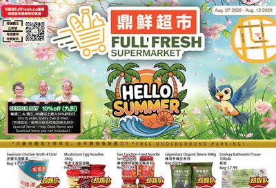 Full Fresh Supermarket Flyer August 7 to 13
