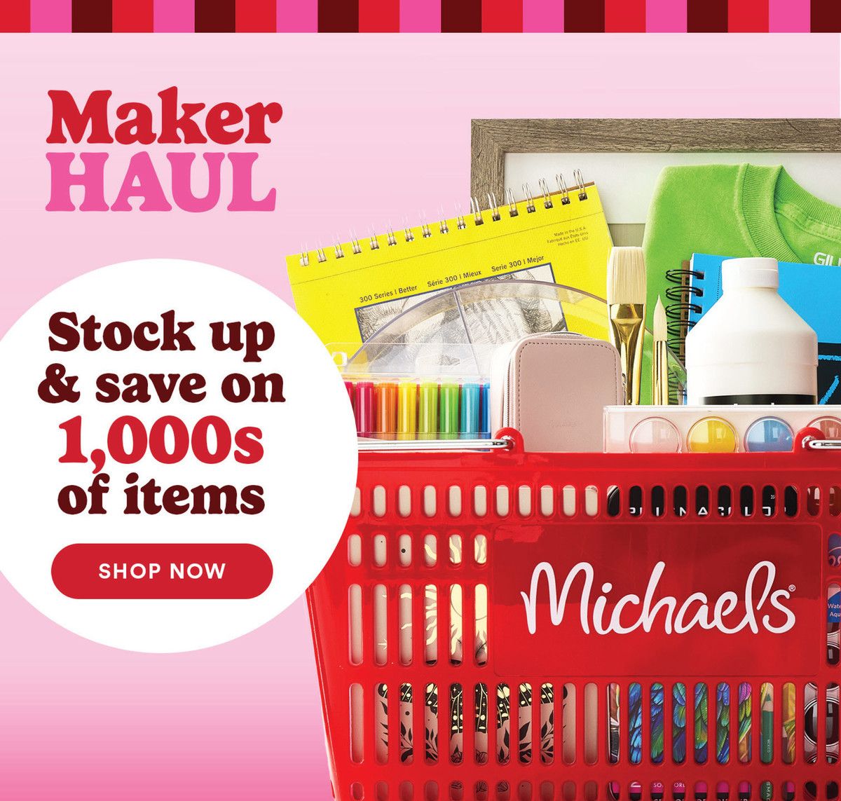 Michael's Flyer August 7 to 13