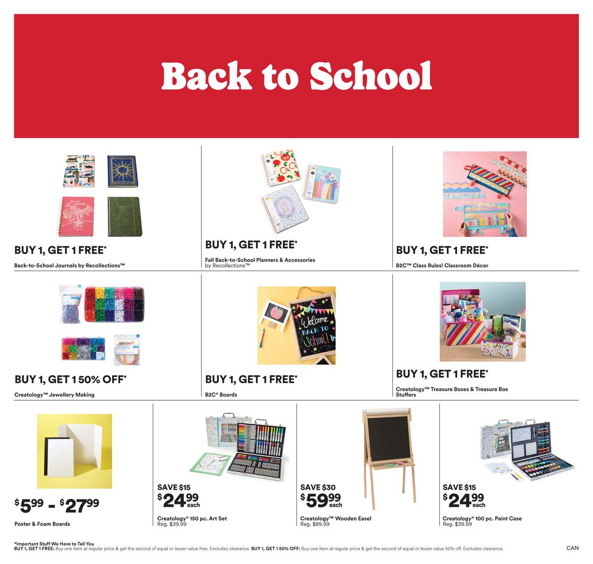 Michael's Flyer August 7 to 13