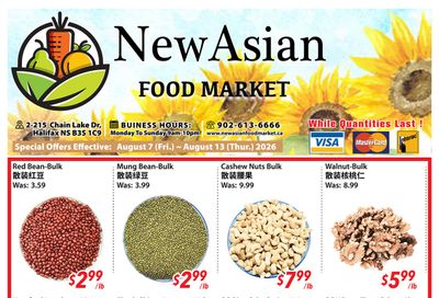 New Asian Food Market Flyer August 7 to 13