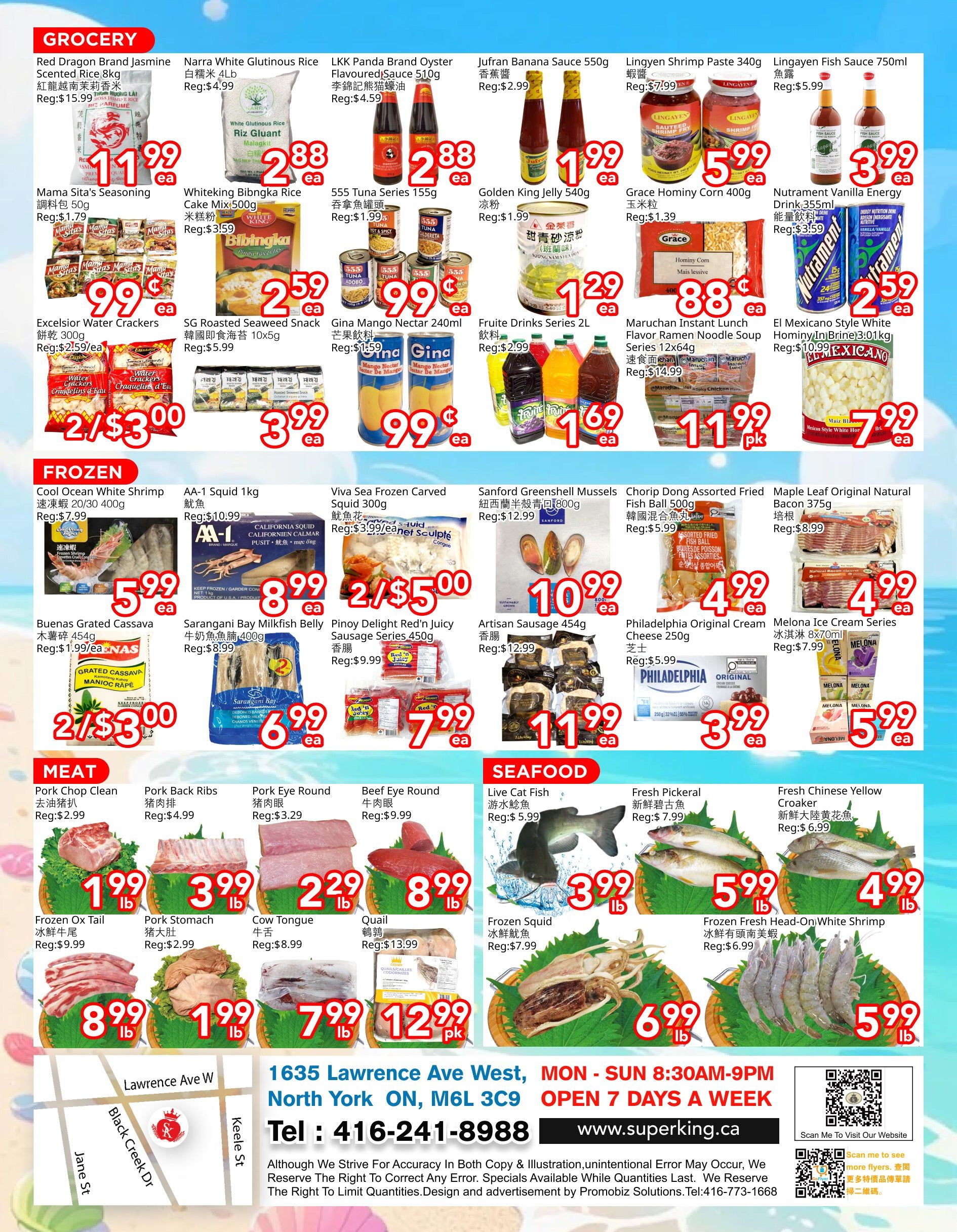 Superking Supermarket (North York) Flyer August 7 to 13