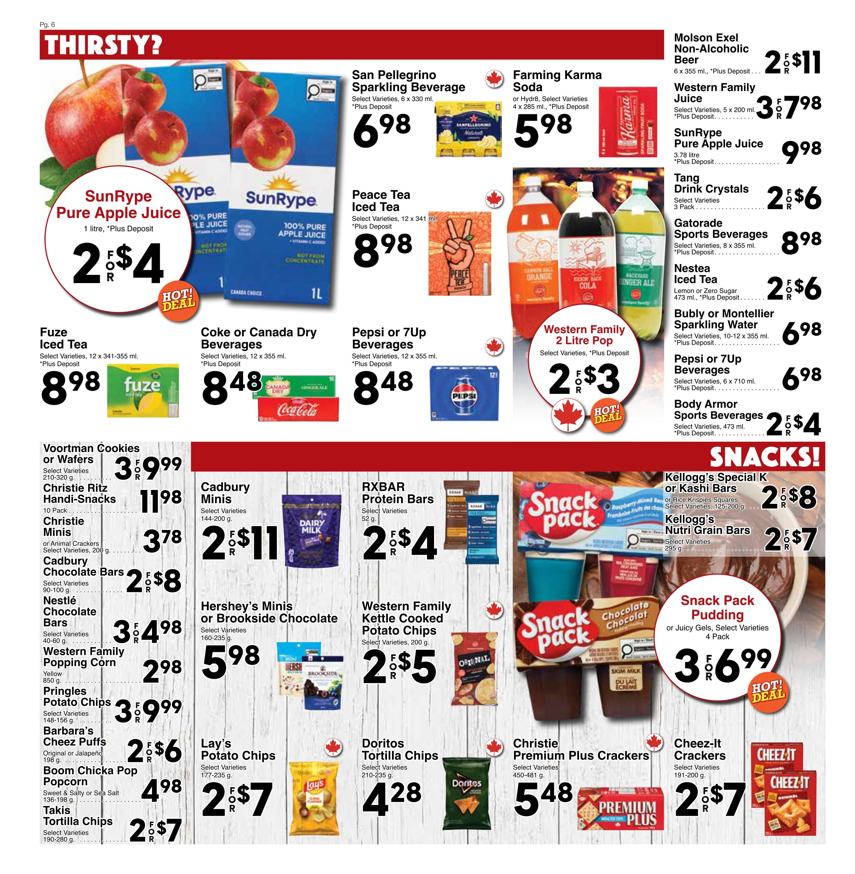 Western Foods Flyer August 7 to 13