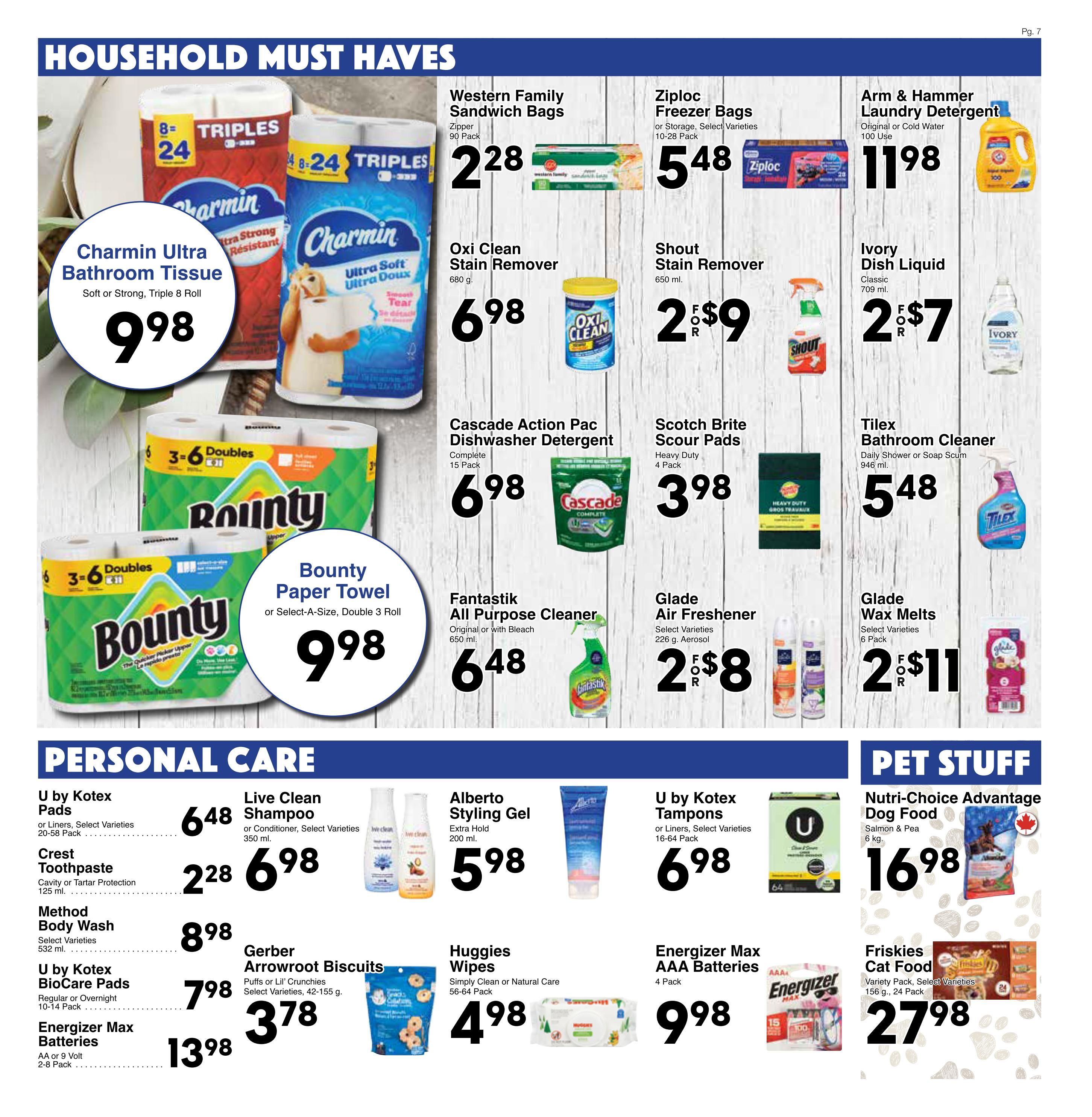 Western Foods Flyer August 7 to 13