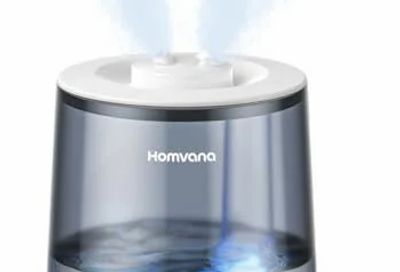 Amazon.ca: Homvana 3.6L Top-Fill Humidifiers $25.49