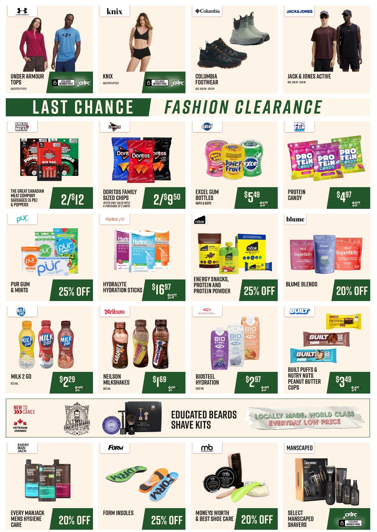 Canex Flyer August 7 to 20