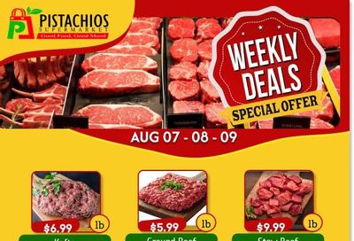 Pistachios Supermarket Flyer August 7 to 12