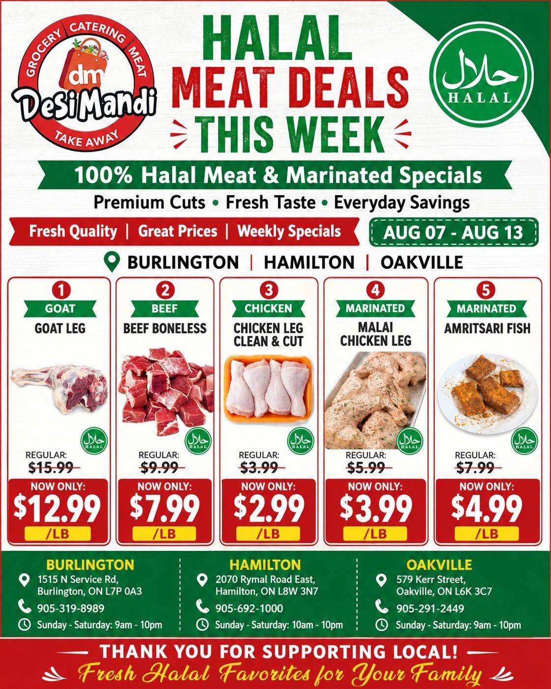 DesiMandi Flyer August 7 to 13