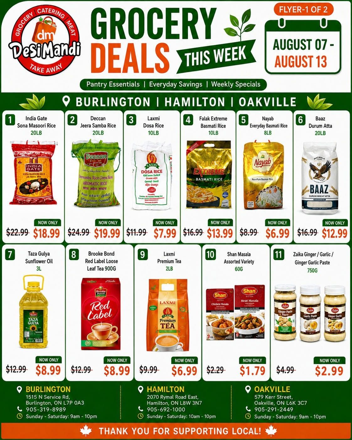 DesiMandi Flyer August 7 to 13