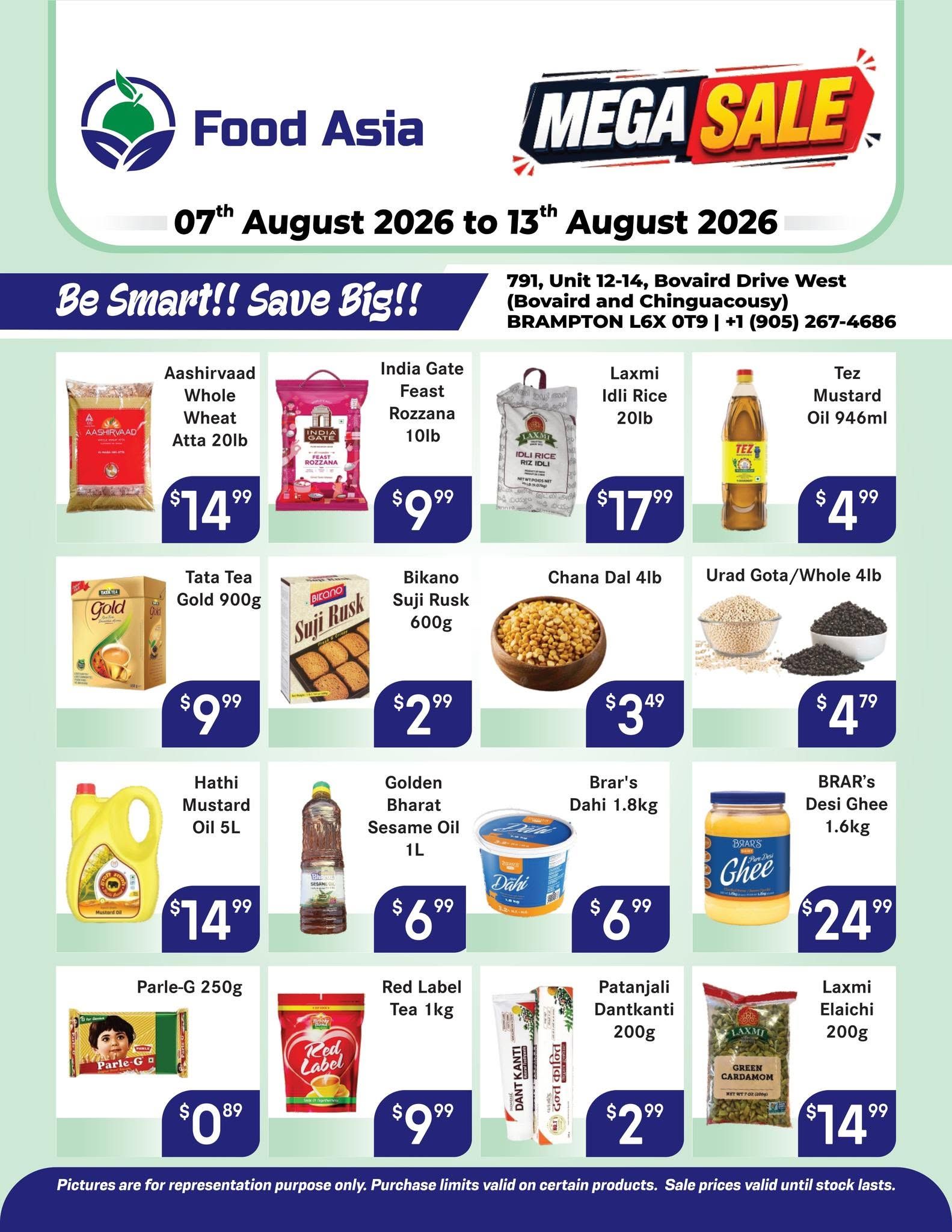 FoodAsia Flyer August 7 to 13