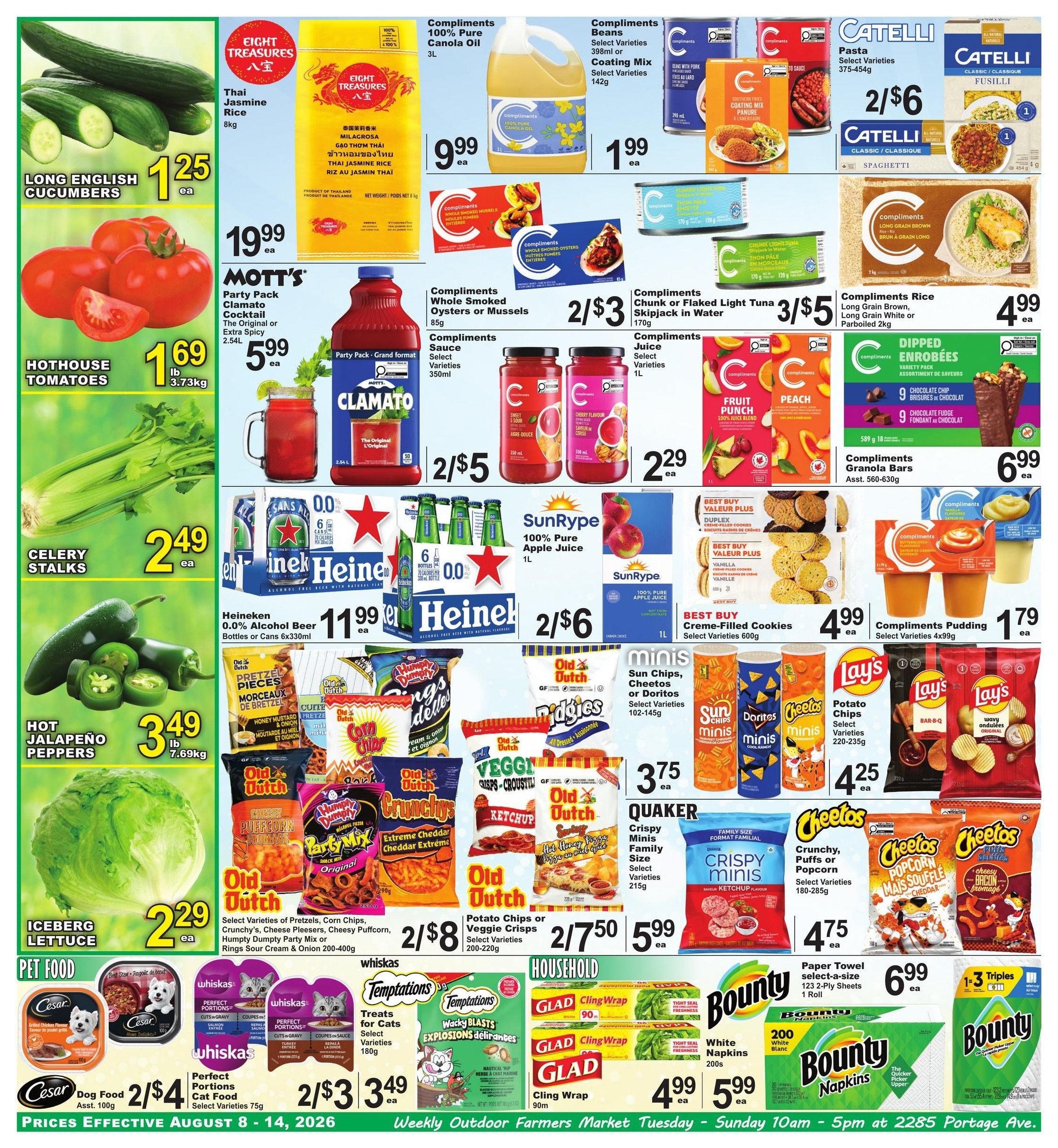 Food Fare Flyer August 8 to 14
