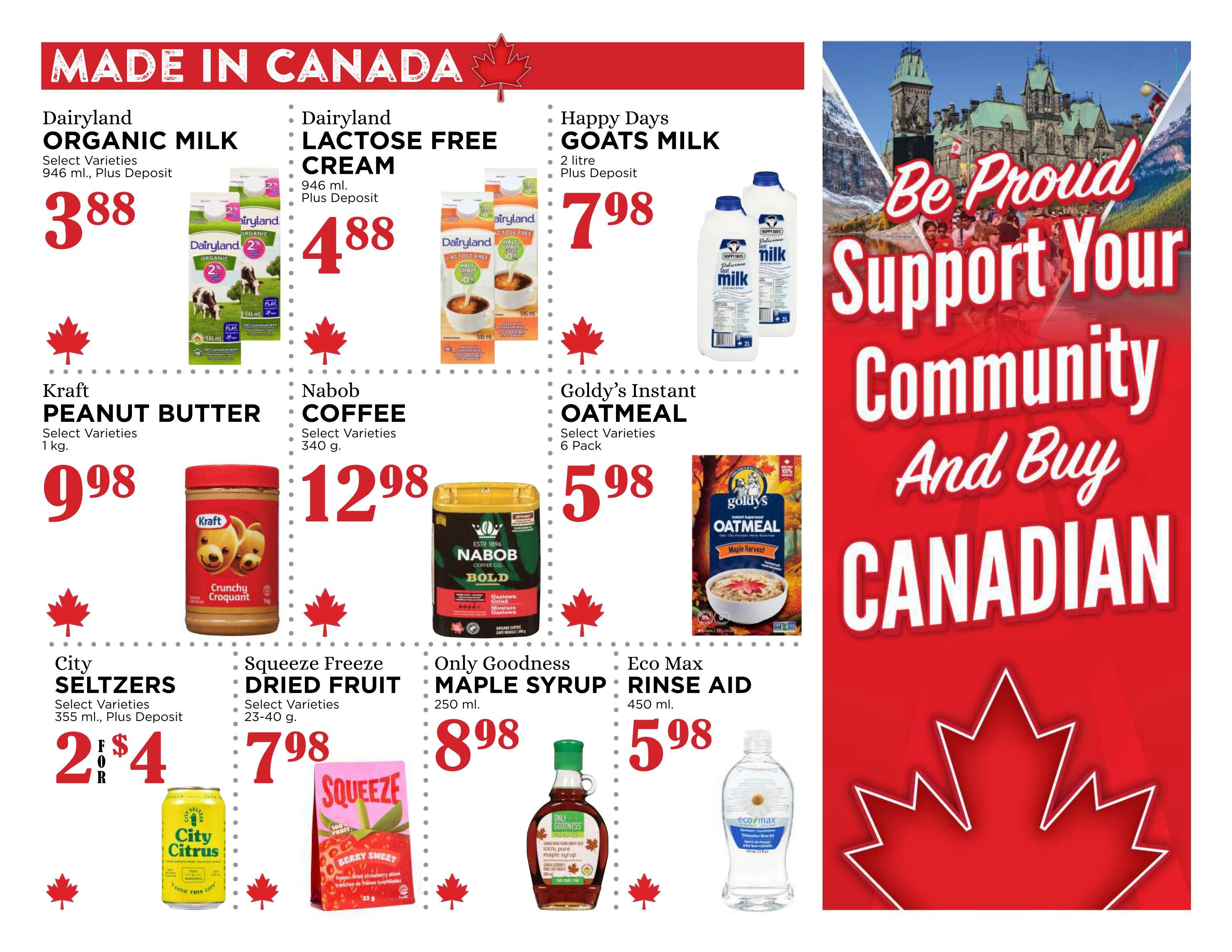 Pemberton Valley Supermarket Flyer August 9 to 15