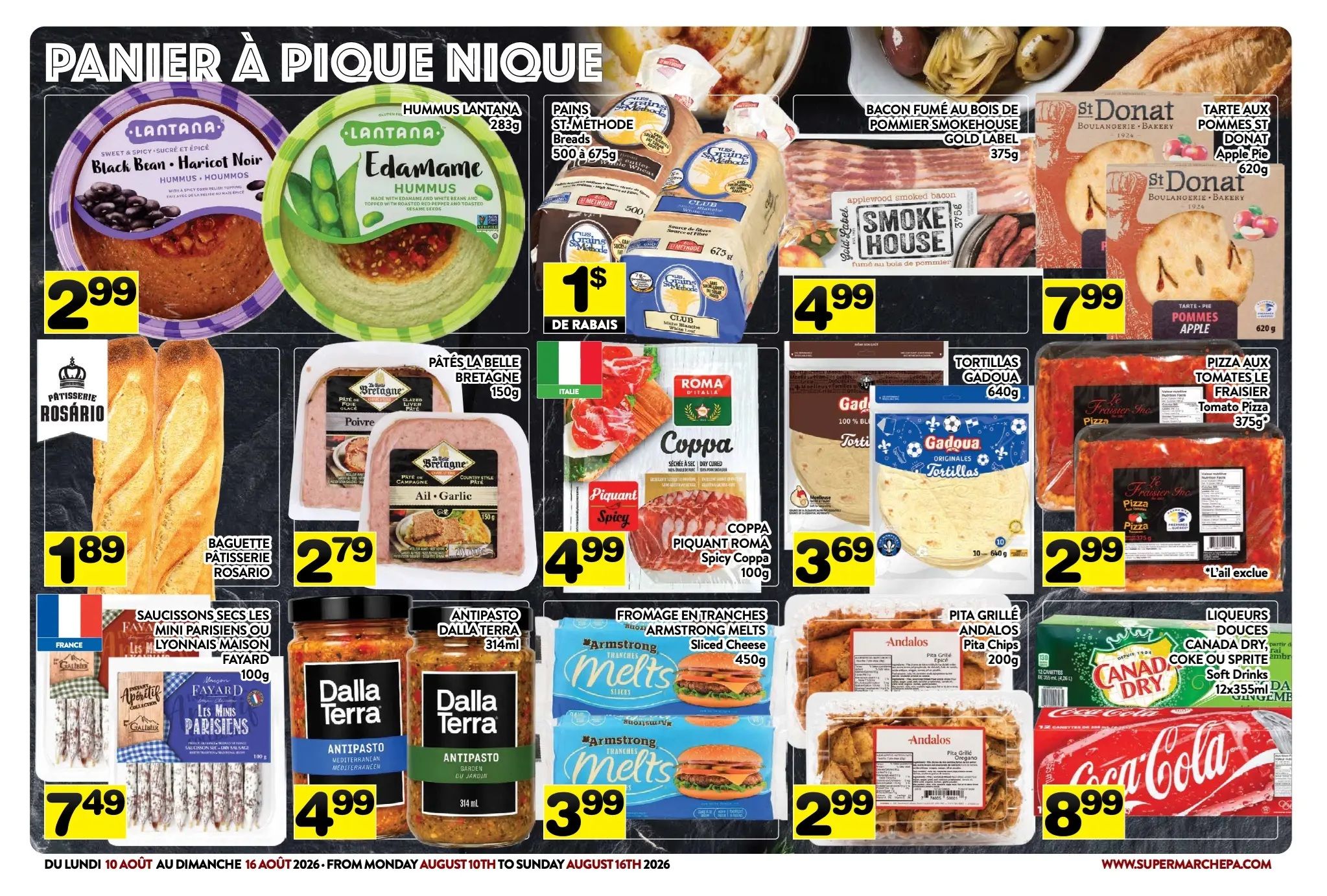 Supermarche PA Flyer August 10 to 16