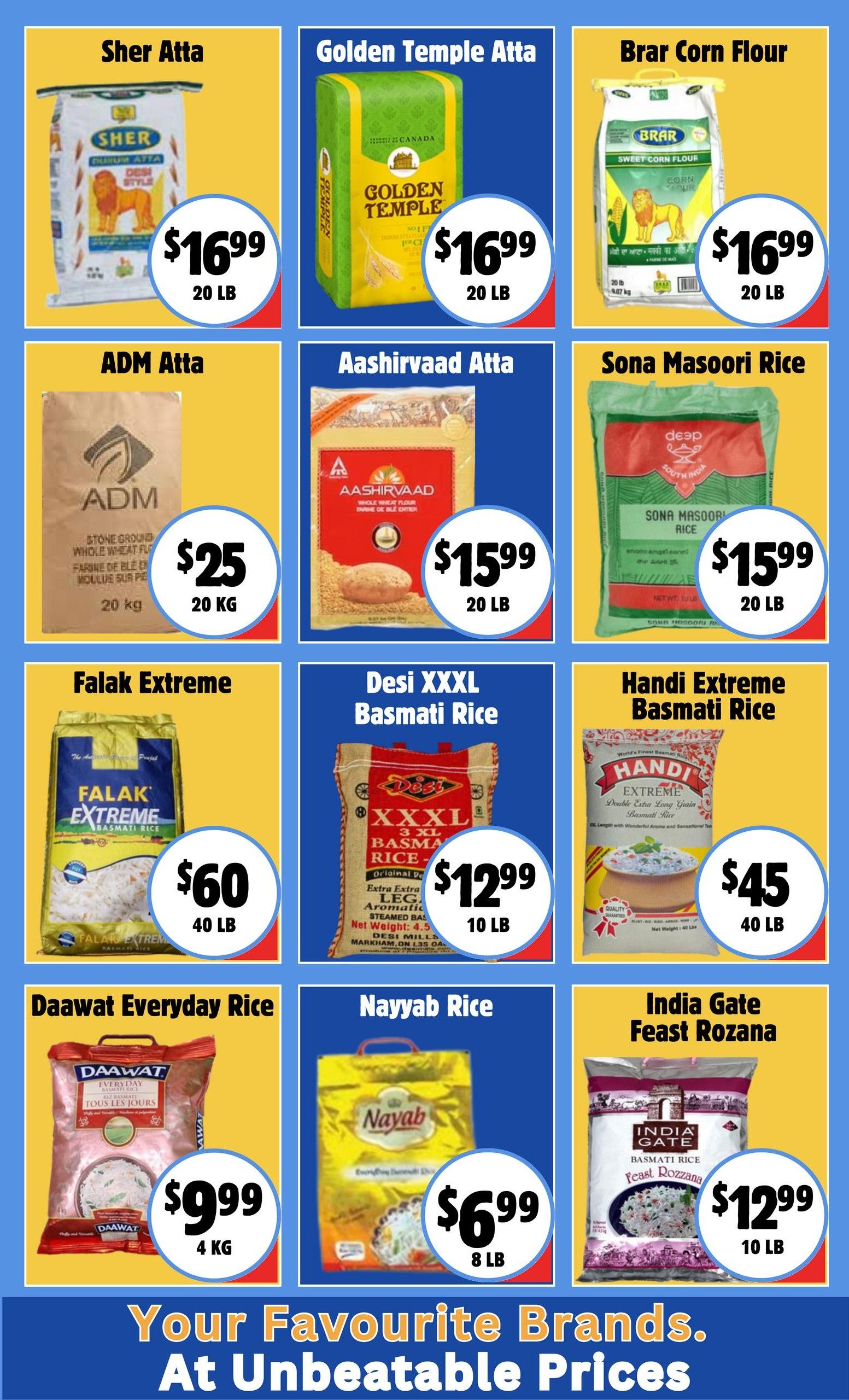 Moonlight Grocers Flyer August 6 to 12