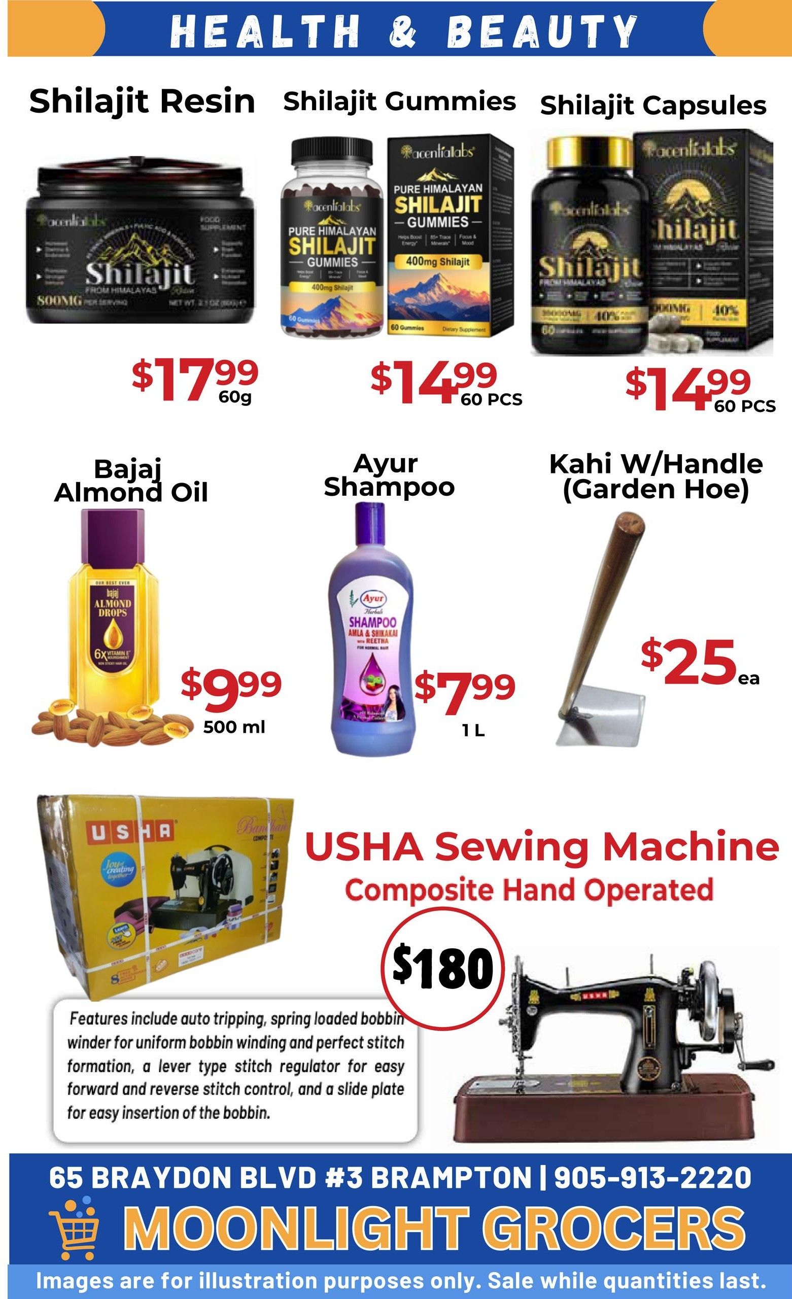 Moonlight Grocers Flyer August 6 to 12