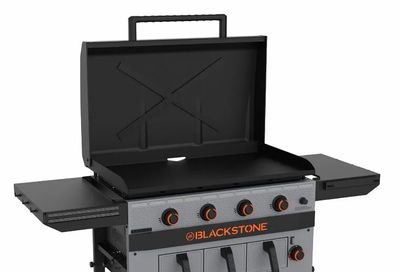 Walmart: Blackstone Bronco Outdoor Combo Griddle with Air Fryer, 4-Burner 36" Propane Flat top Grill with Hood, Gray $498