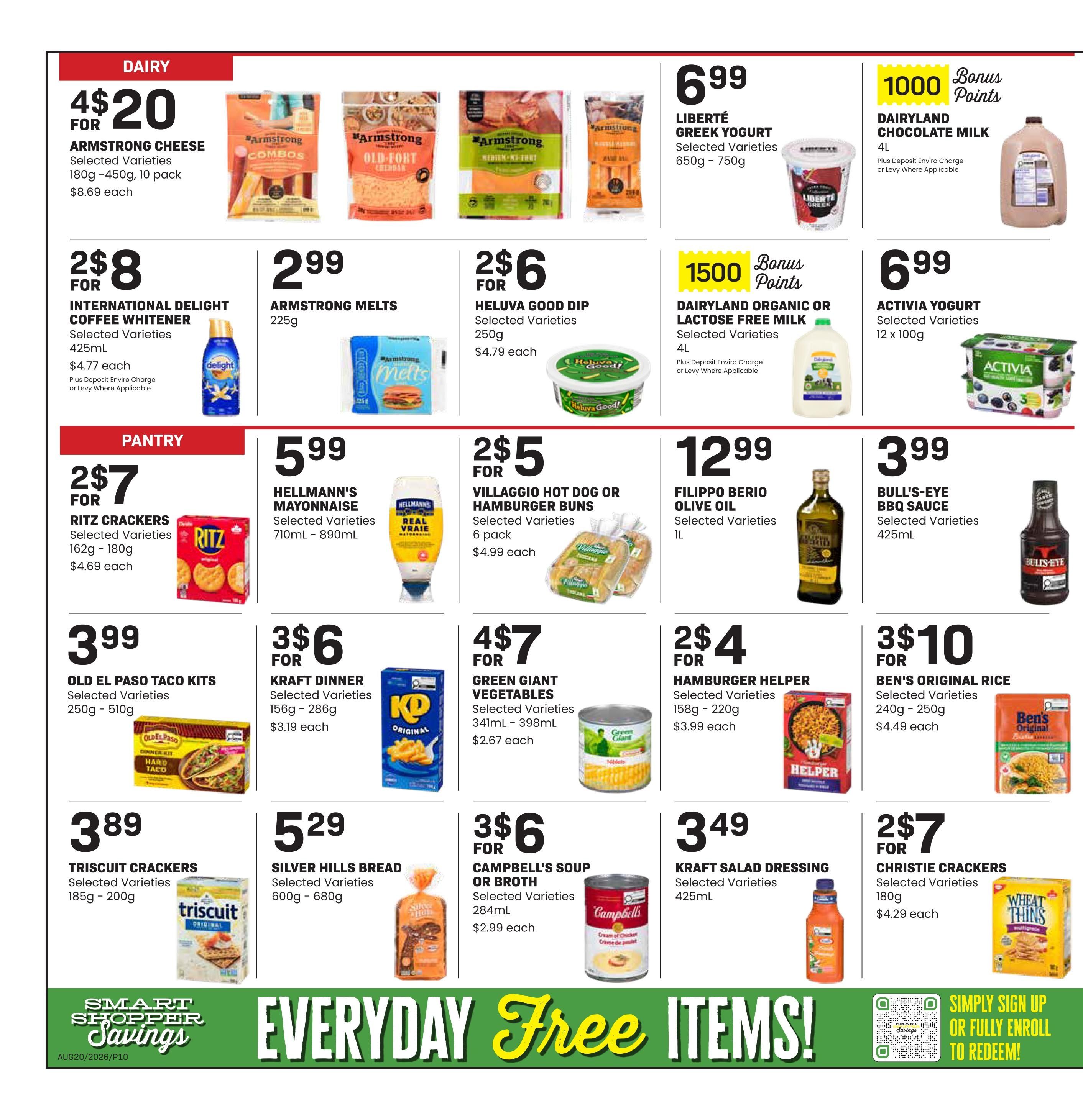 Freson Bros. Flyer August 14 to 20