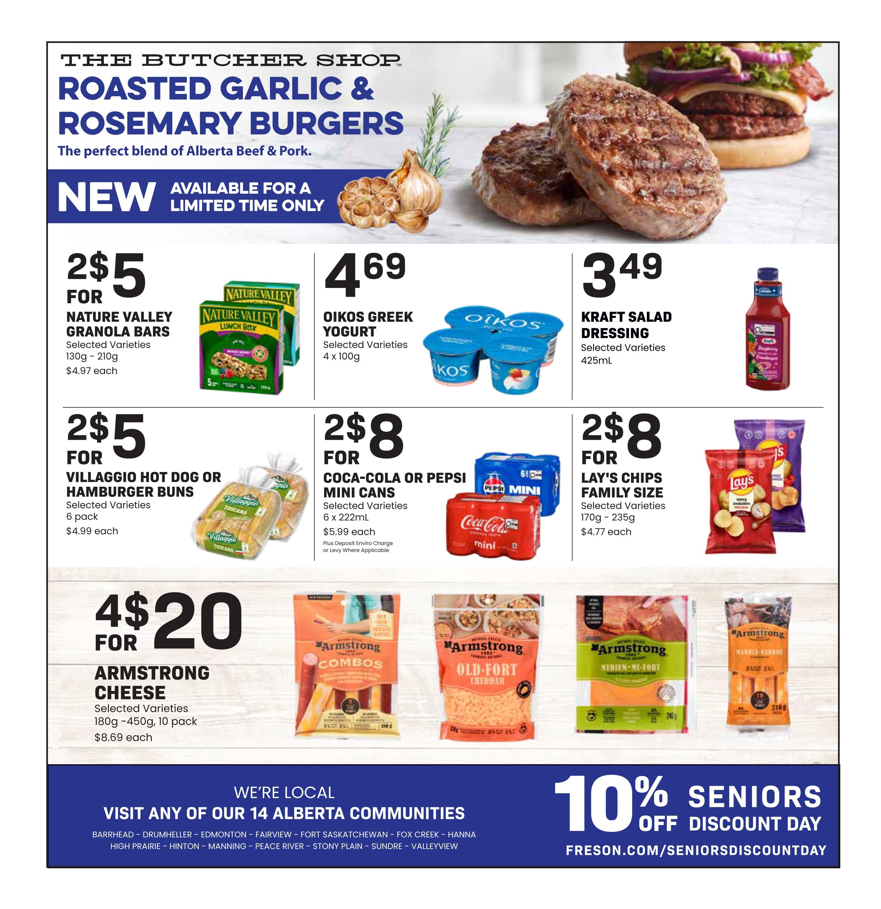 Freson Bros. Flyer August 14 to 20