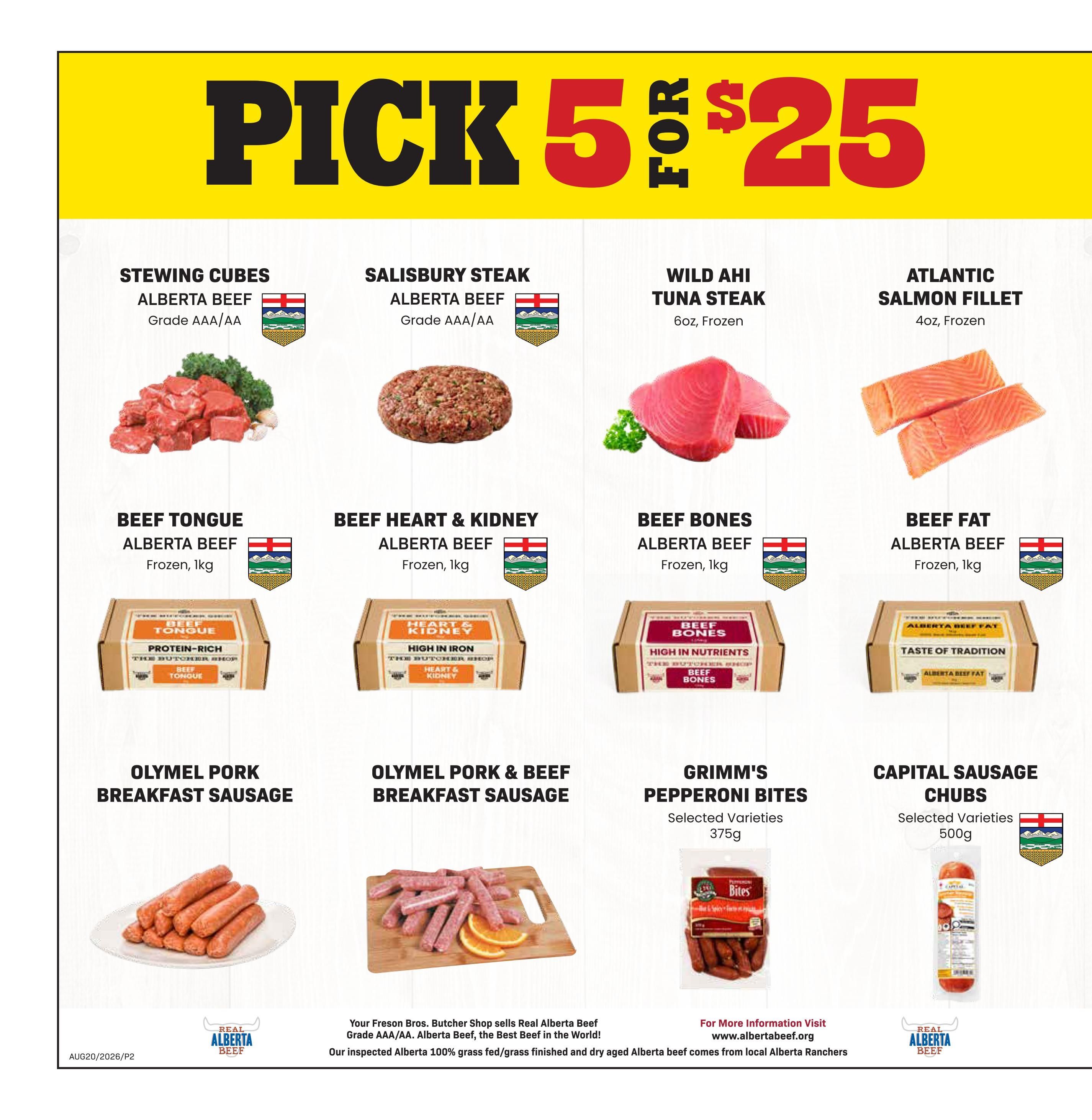 Freson Bros. Flyer August 14 to 20