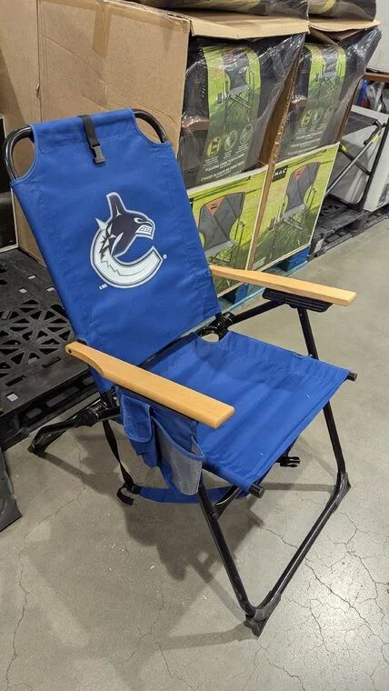 Costco: Canucks Outdoor foldable "backpack" chair $19.97 (powder coated steel frame) Costco: Canucks Outdoor foldable "backpack" chair $19.97 (powder coated steel frame)