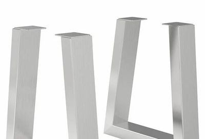 Rona: YMMV Set of 2 U-shaped Stainless Steel Legs for Bench 75% OFF ($59.99 reg $239.99)