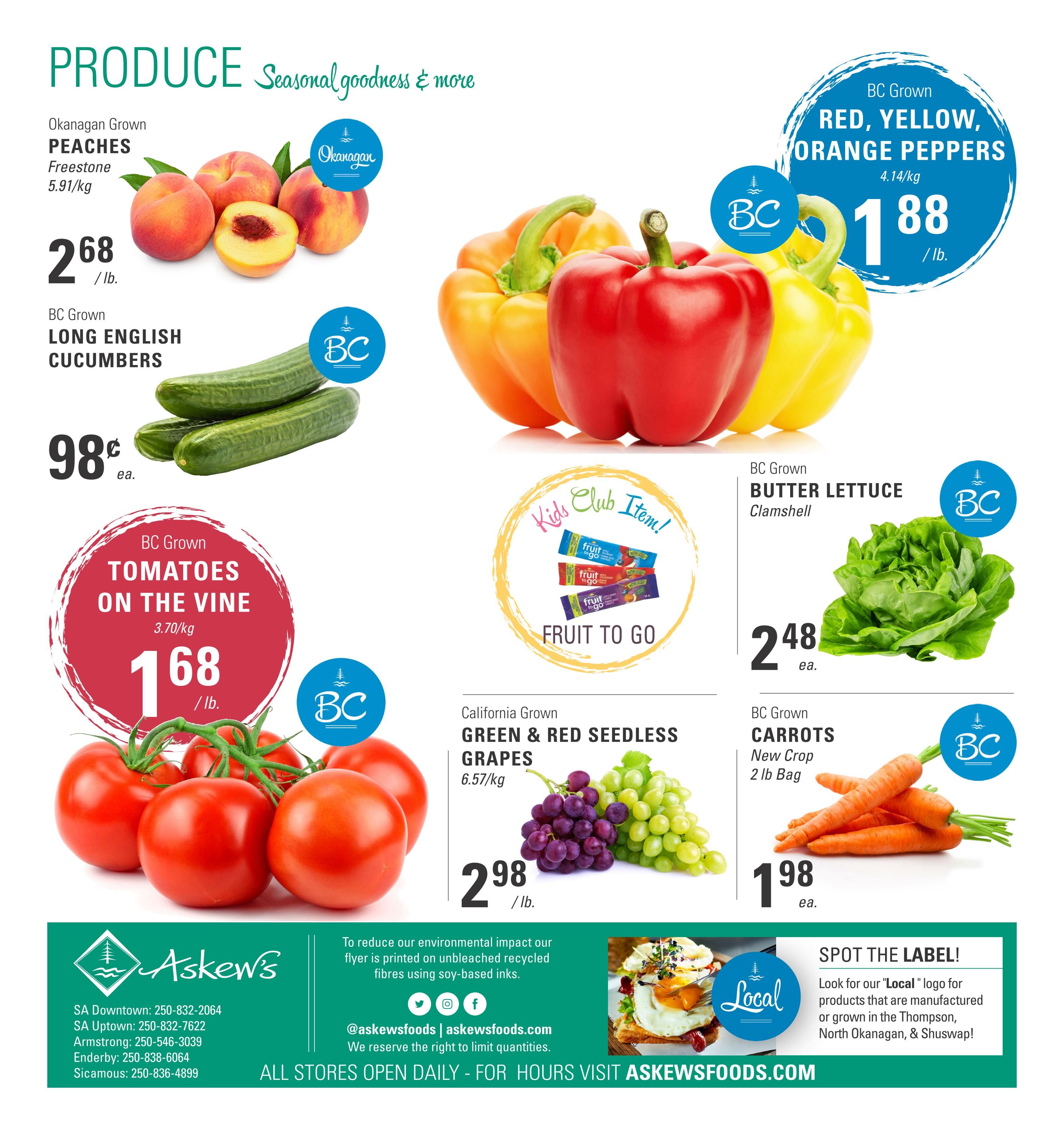 Askews Foods Flyer August 9 to 15