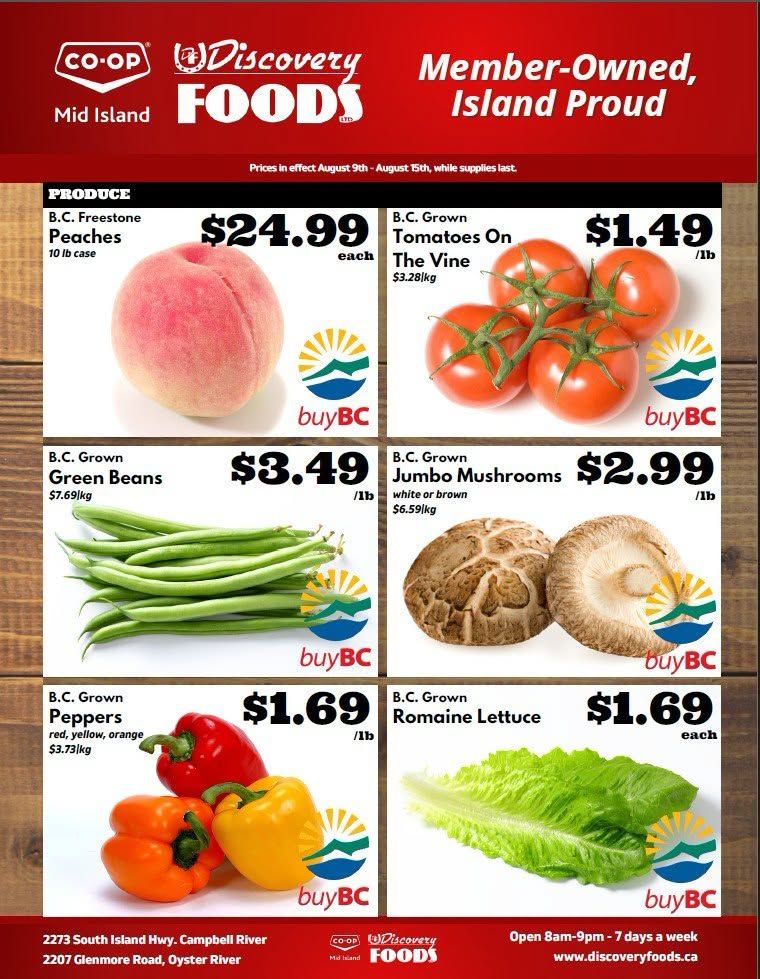 Discovery Foods Flyer August 9 to 15