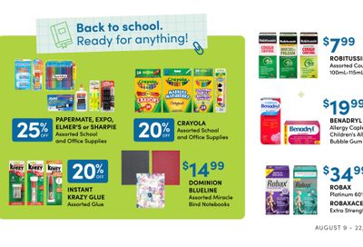 Apple Drugs Flyer August 9 to 22