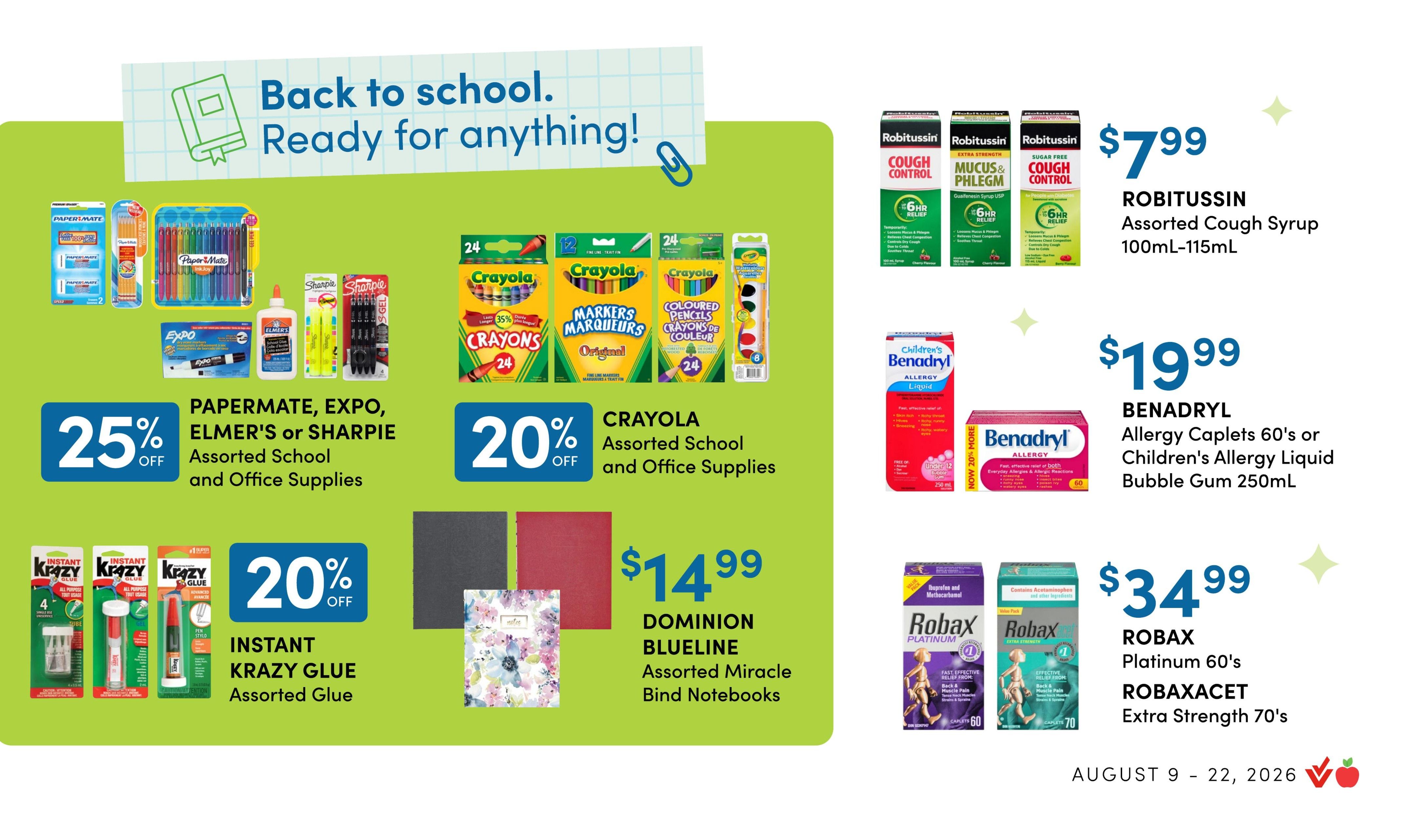 Value Drug Mart Flyer August 9 to 22