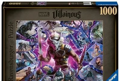 Amazon.ca: Ravensburger Marvel Villainous: Killmonger 1000 pc puzzle $10.67