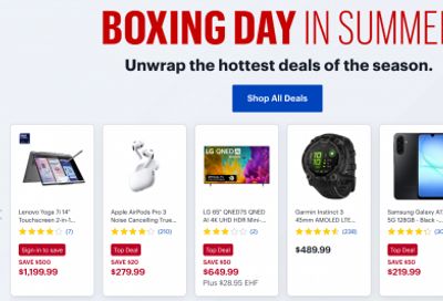 Best Buy Canada: Boxing Day in Summer Sale + Weekly Deals