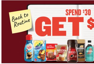 Nestle Canada: Spend $30 on Participating Products and Get a $10 Prepaid Card