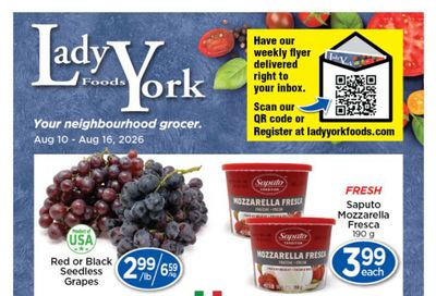 Lady York Foods Flyer August 10 to 16