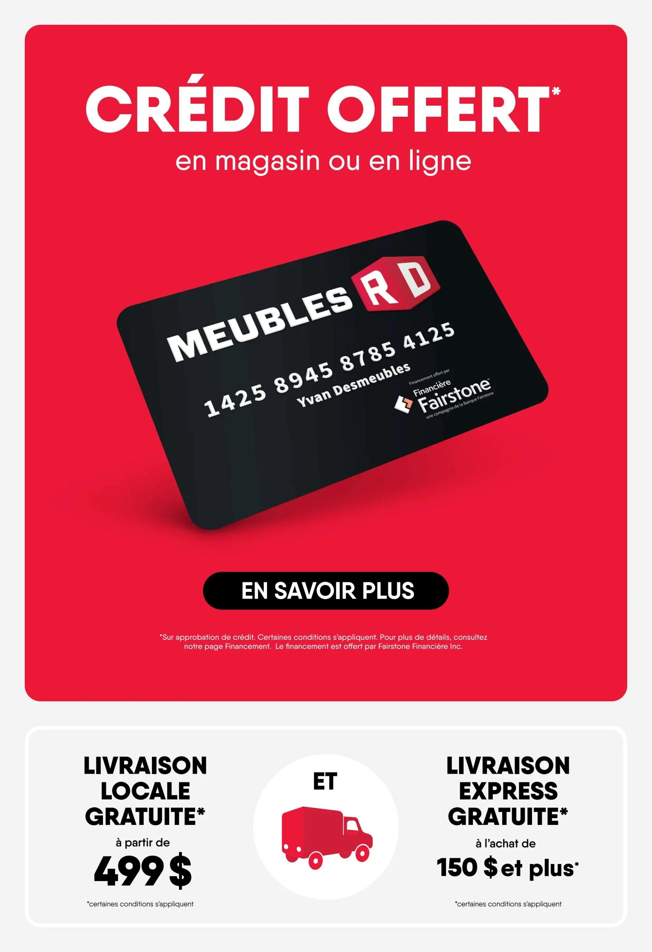 Meubles RD Flyer August 10 to 16