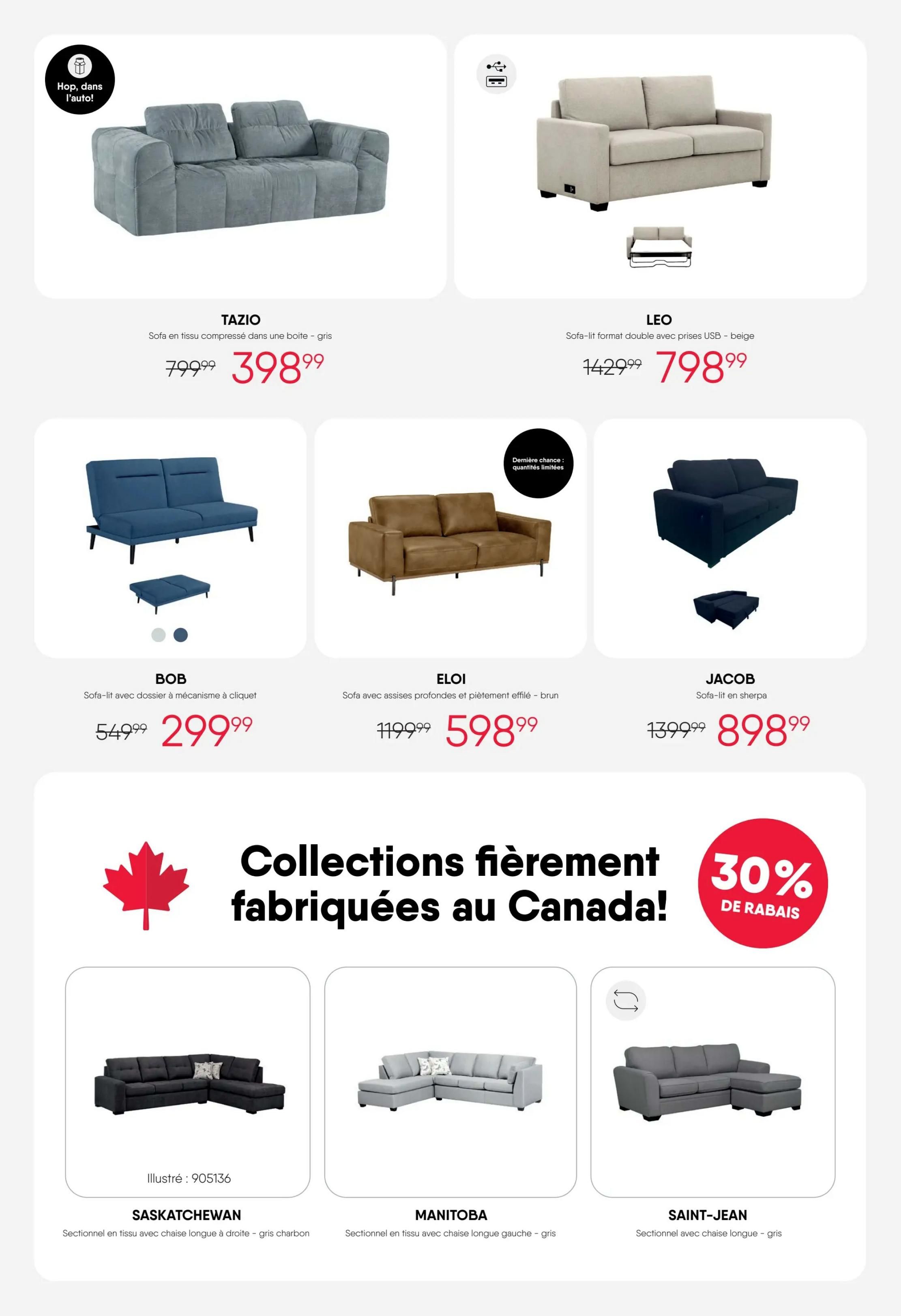 Meubles RD Flyer August 10 to 16