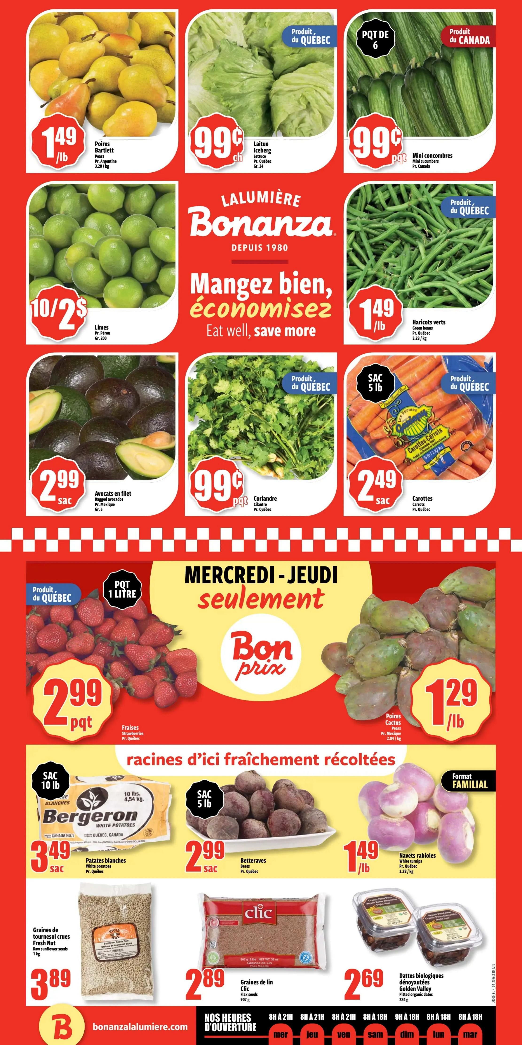 Bonanza Flyer August 12 to 18