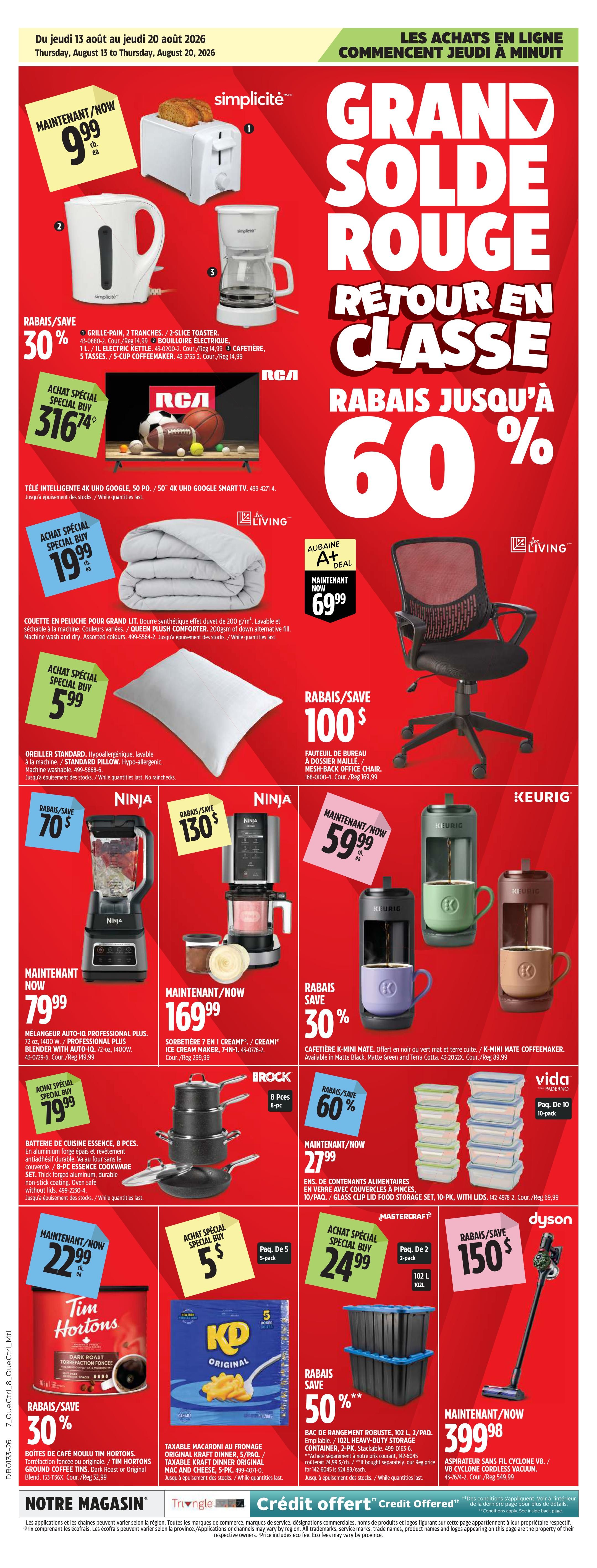 Canadian Tire (QC) Flyer August 13 to 20