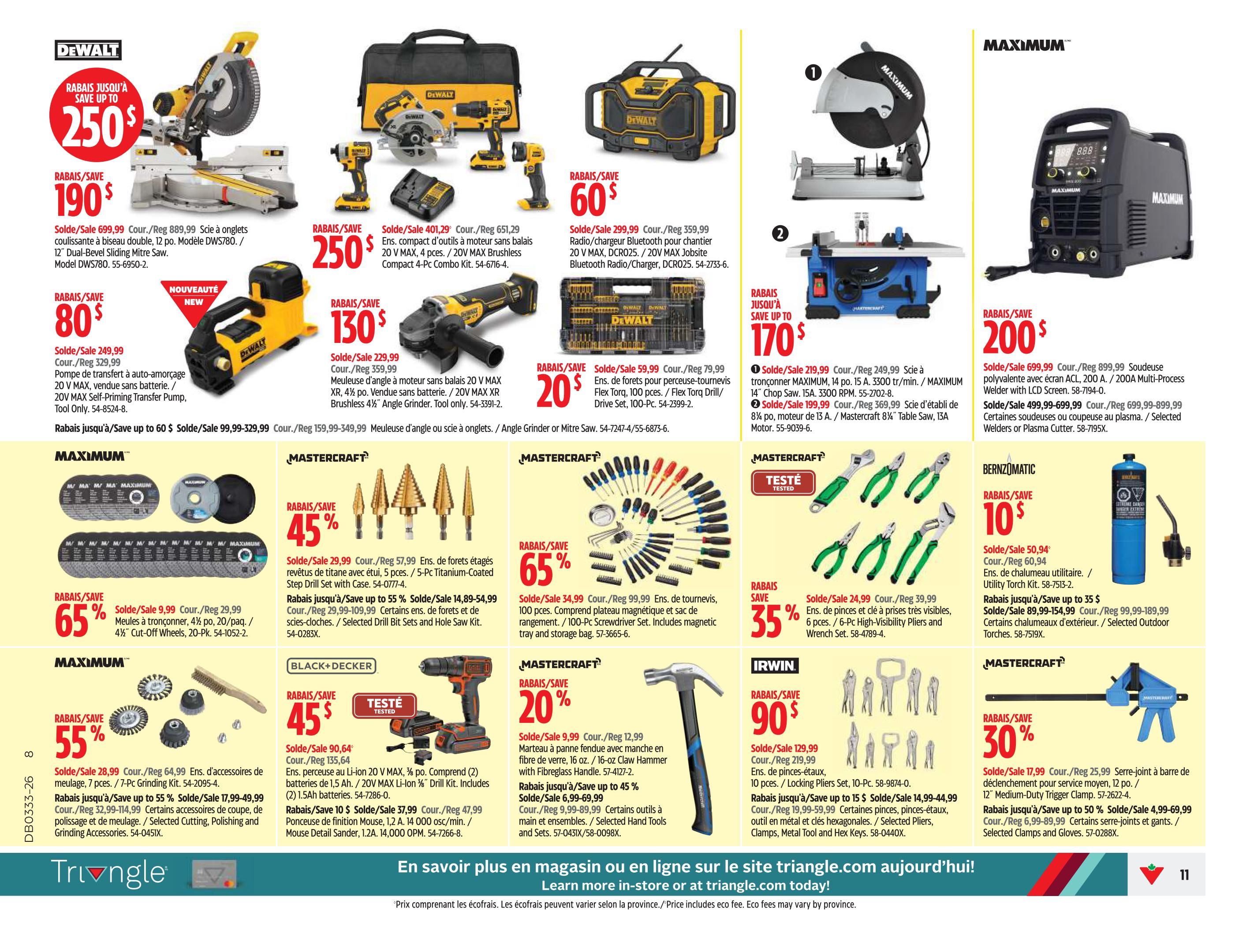 Canadian Tire (QC) Flyer August 13 to 20