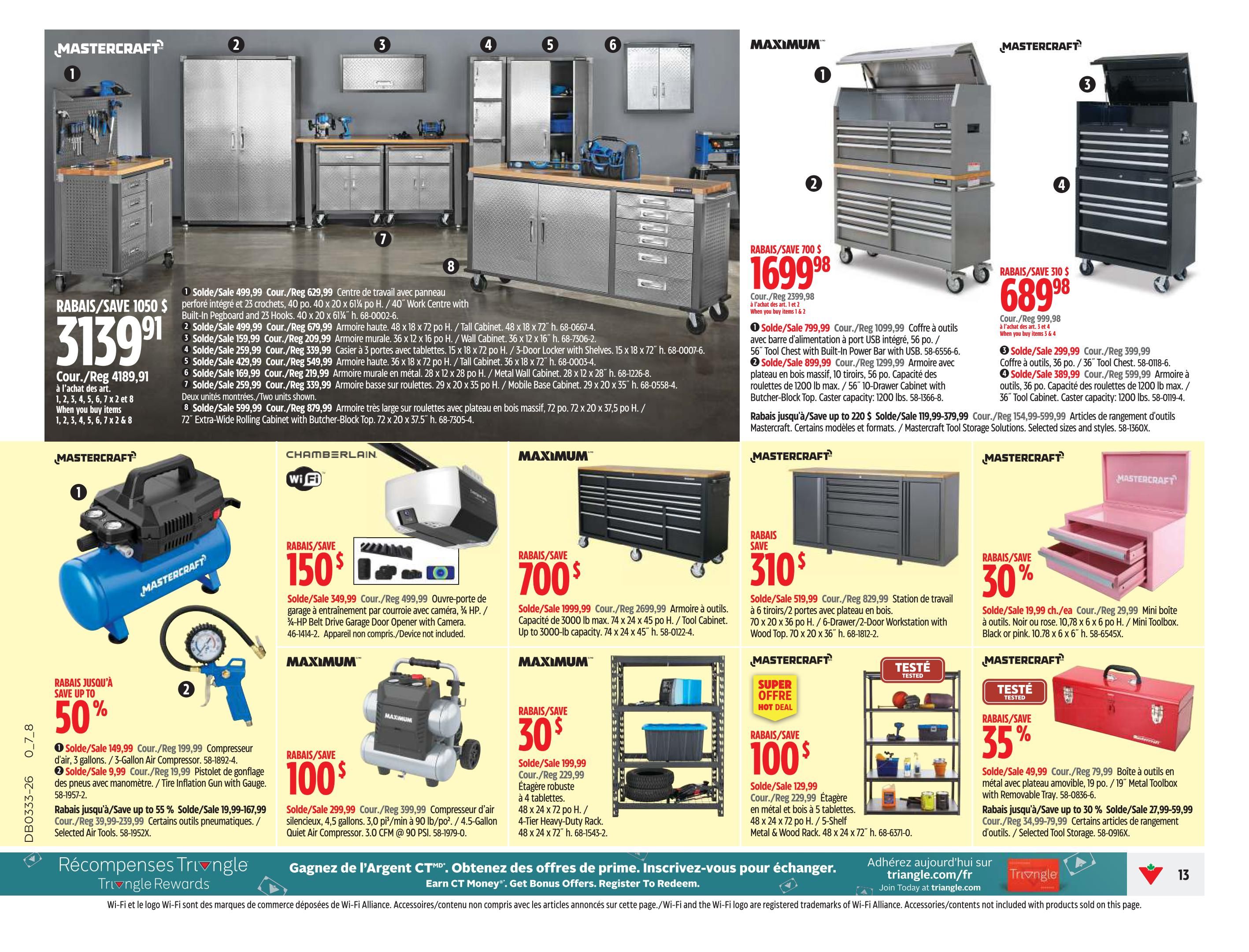 Canadian Tire (QC) Flyer August 13 to 20