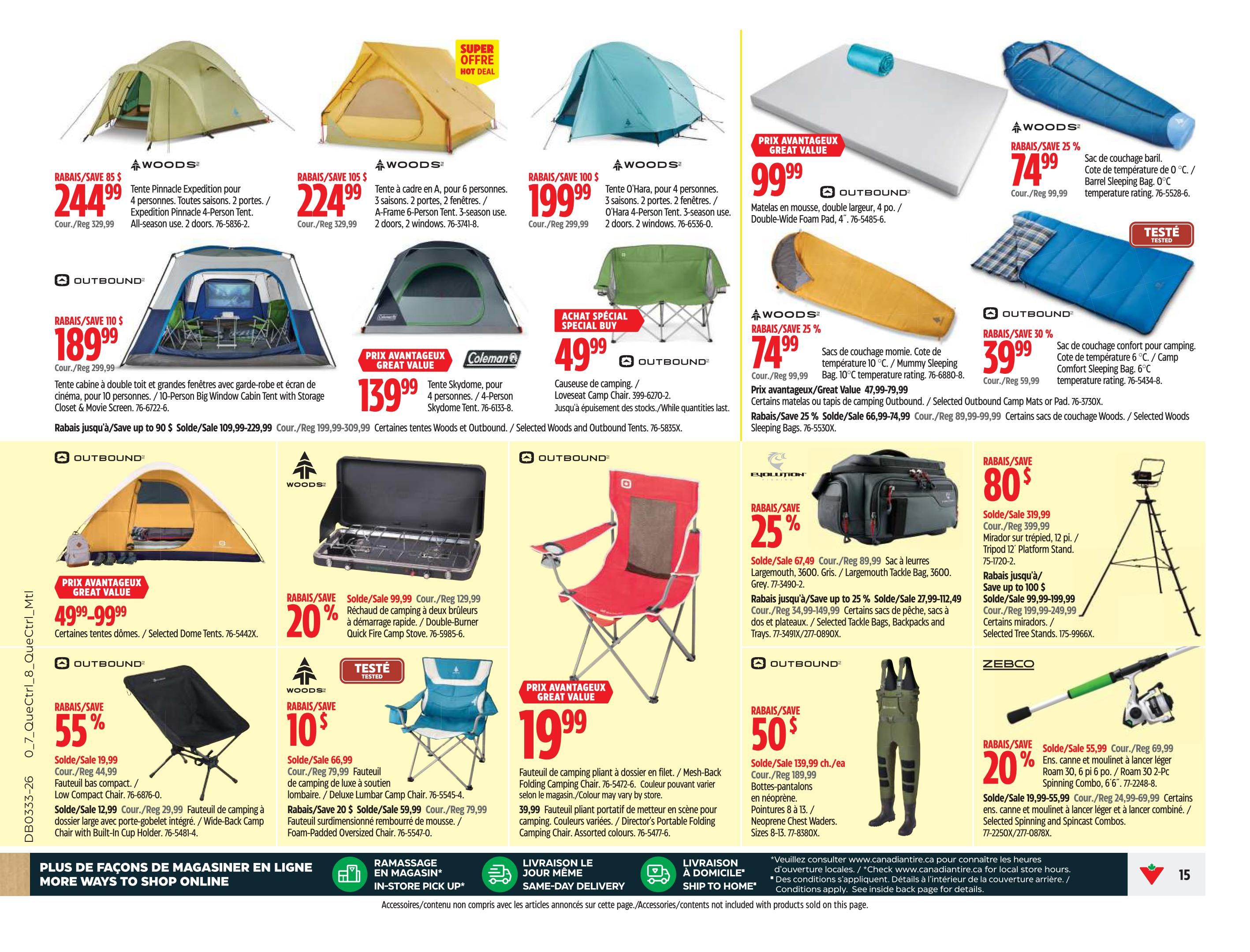 Canadian Tire (QC) Flyer August 13 to 20