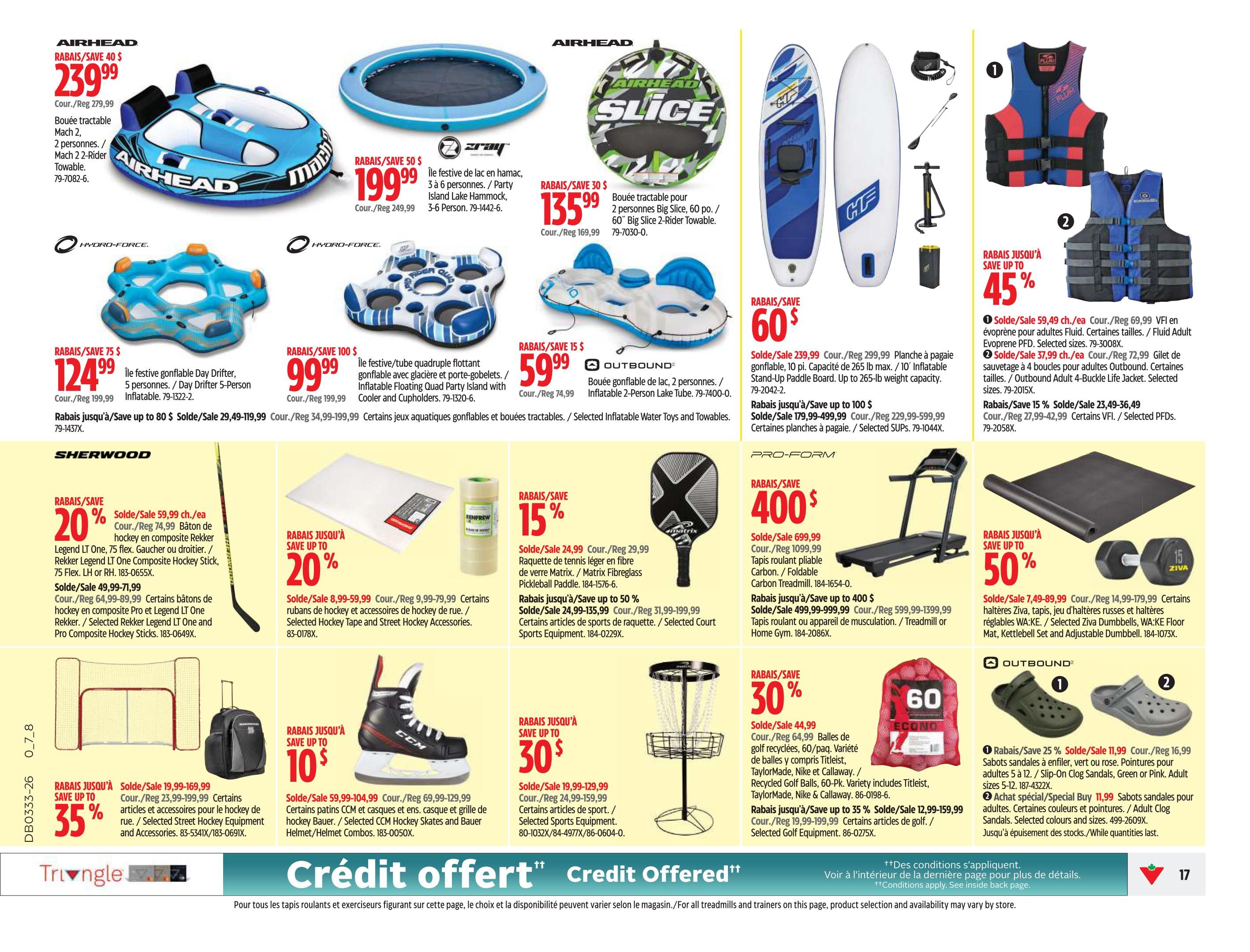 Canadian Tire (QC) Flyer August 13 to 20