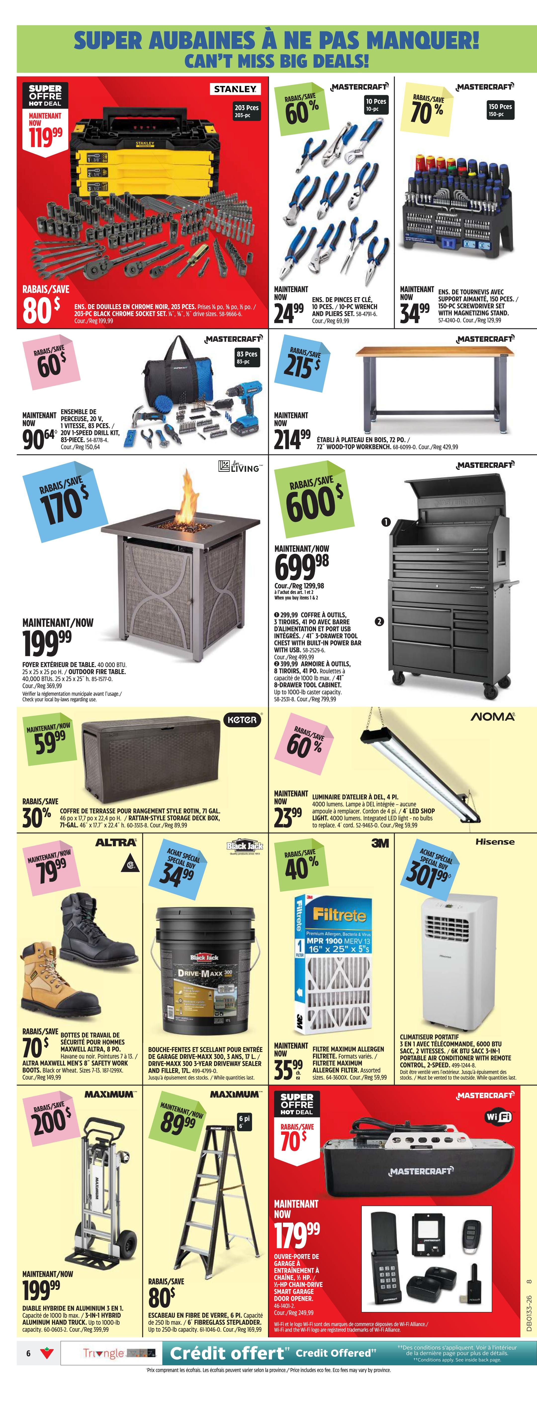 Canadian Tire (QC) Flyer August 13 to 20